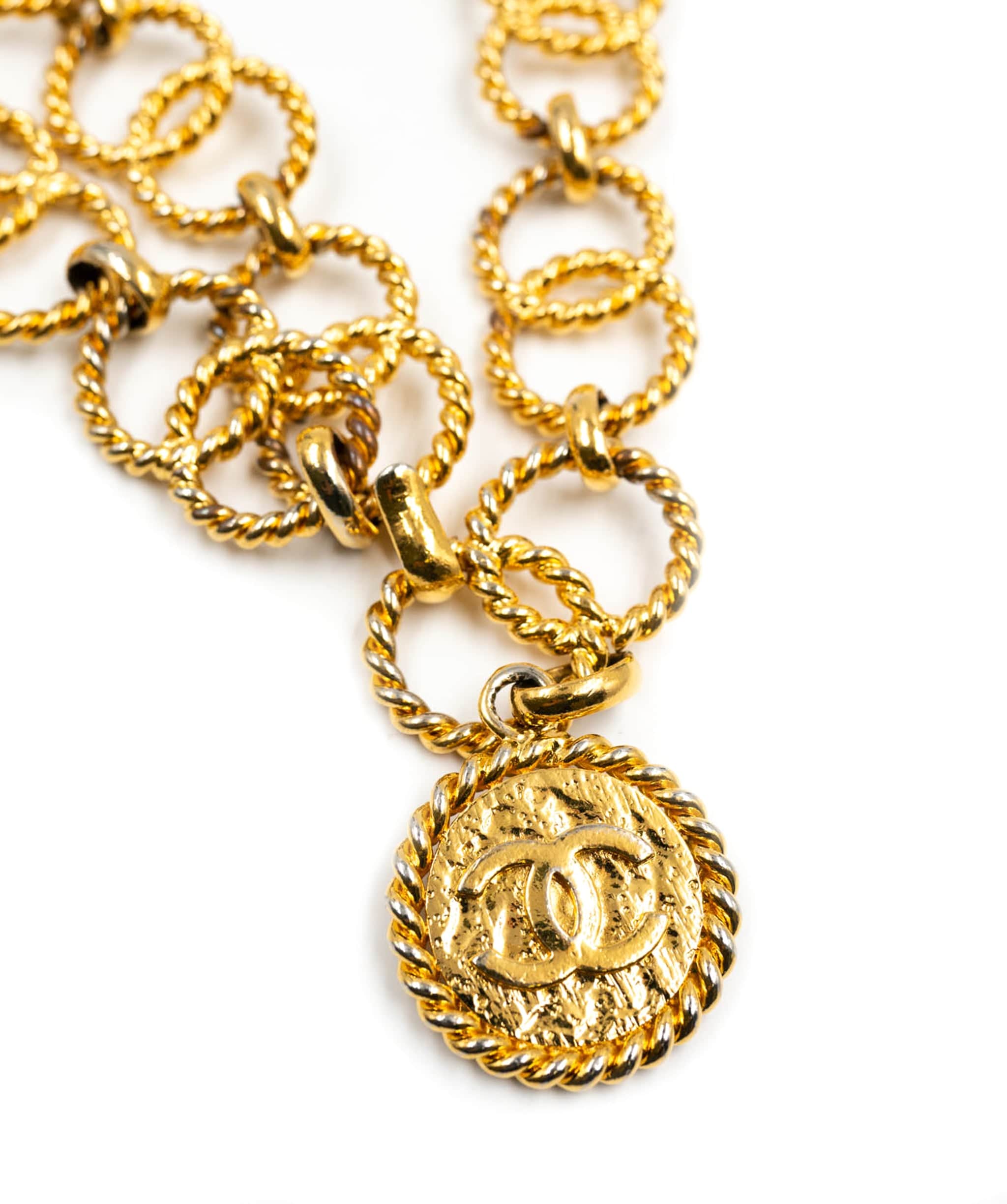 Chanel Chanel medallion belt ASL4335