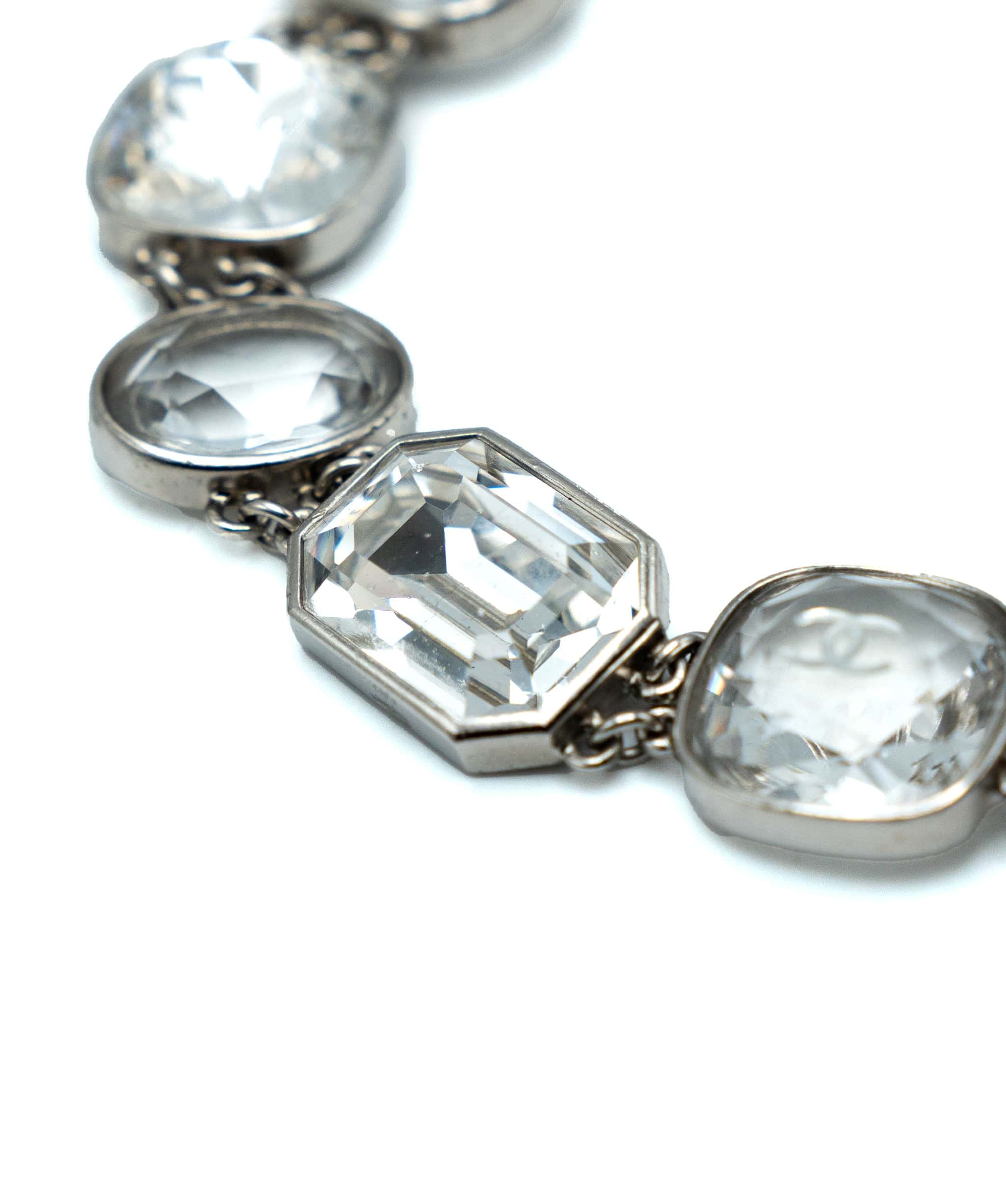 Chanel silver necklace ASL3698