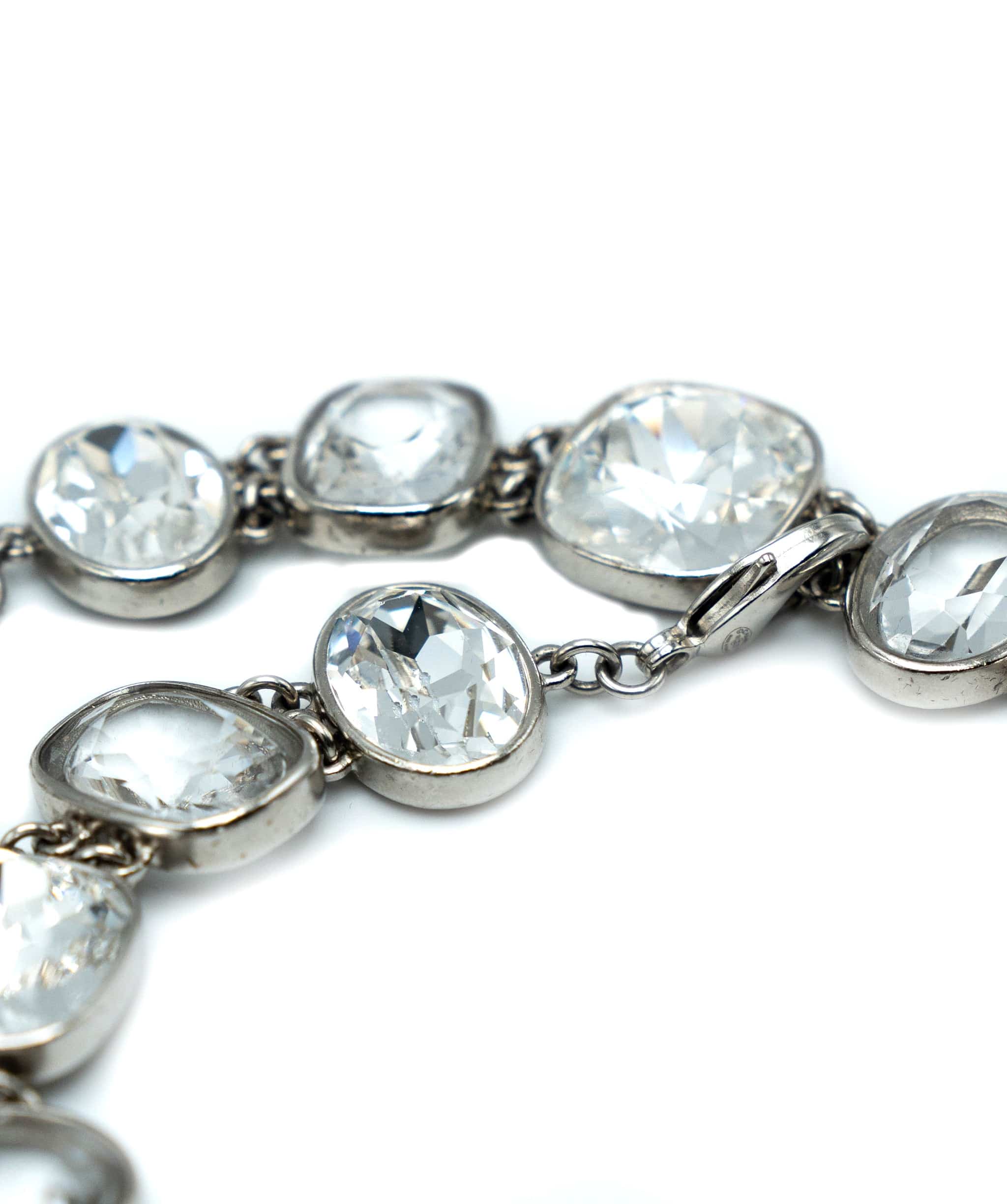Chanel silver necklace ASL3698