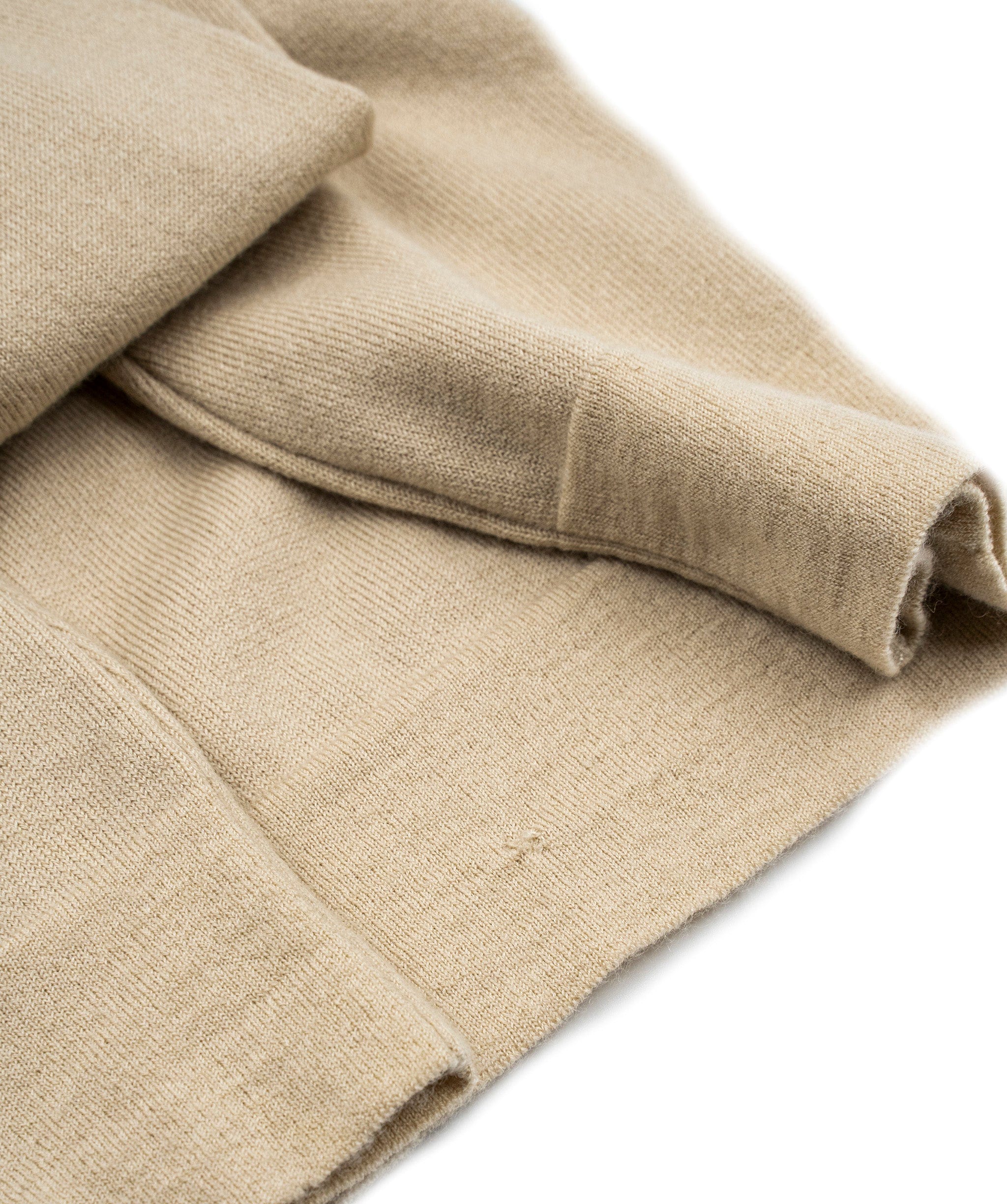 Chanel Chanel 04A Logo Turtleneck Sweater Beige ASL5155