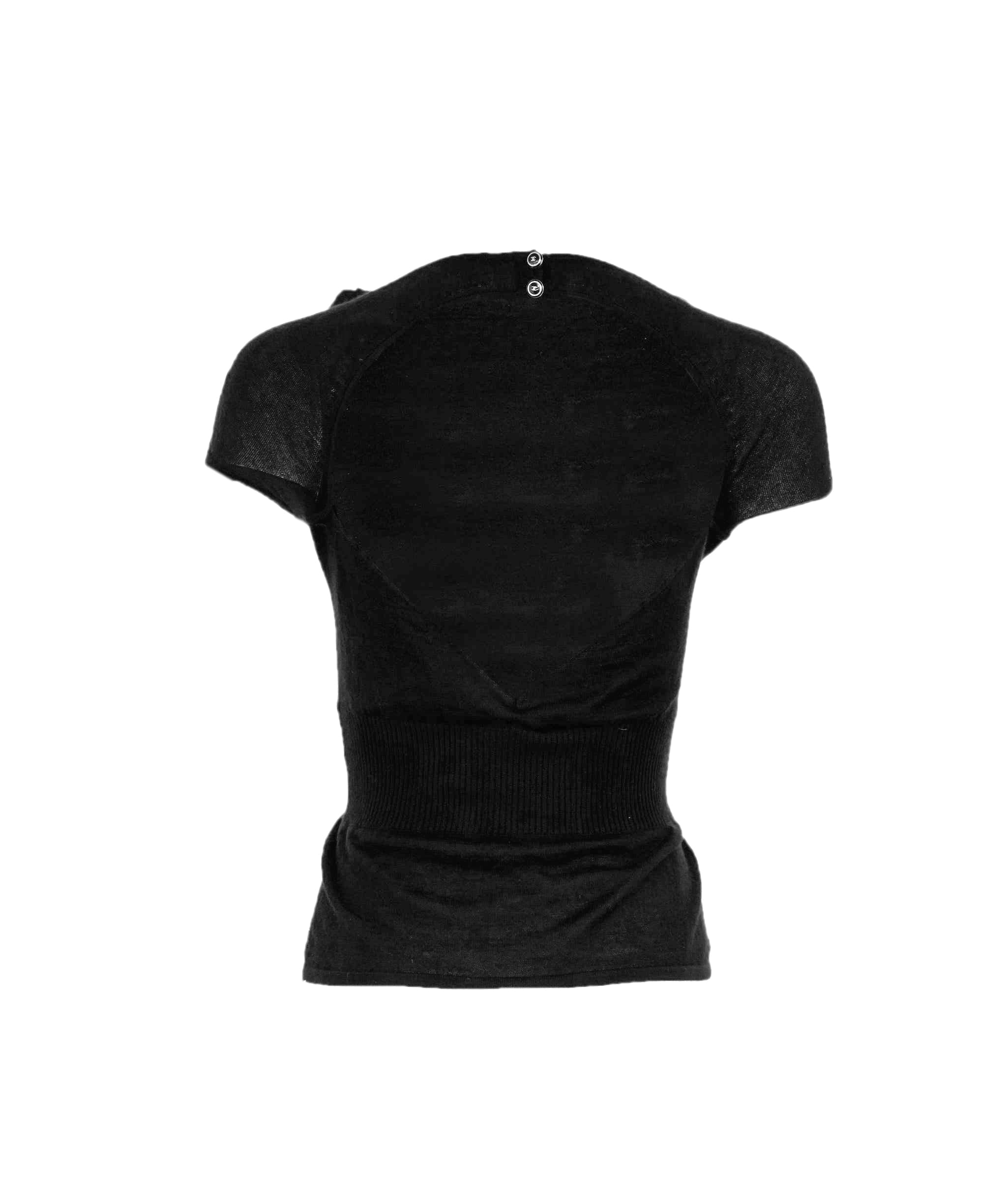 Chanel chanel black top AWL4513