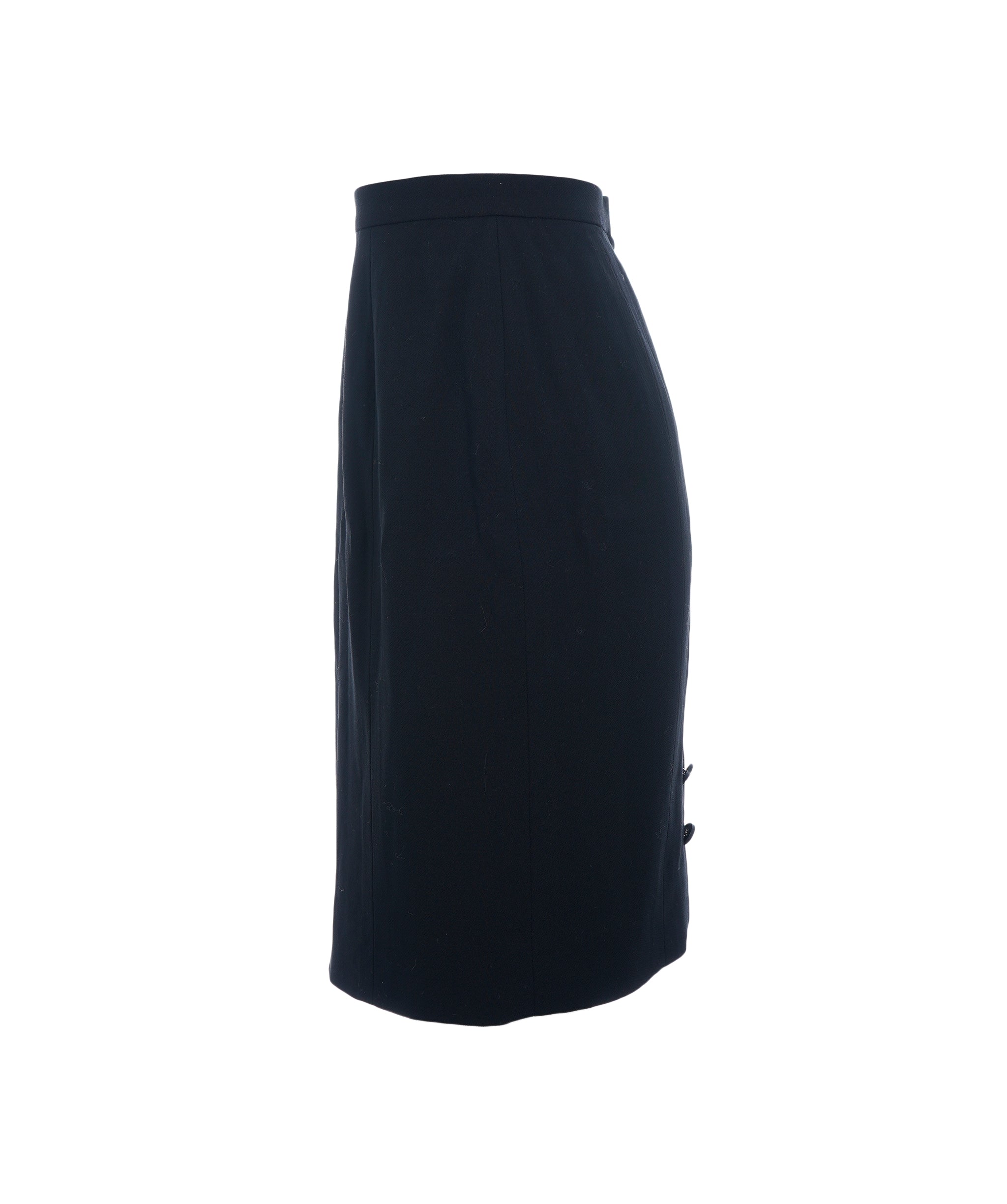Chanel Vintage Chanel Black Mini Skirt - ASL2635