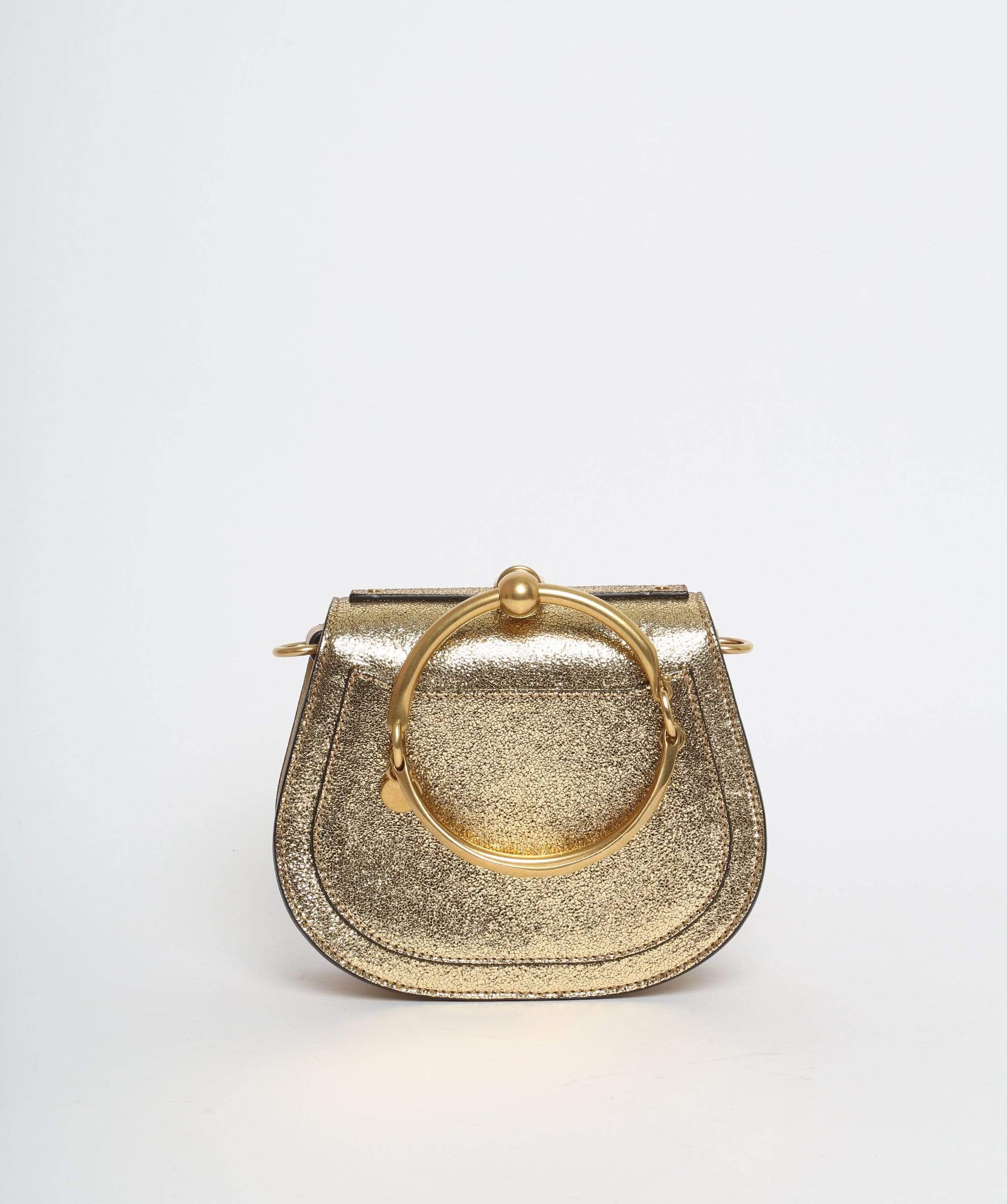 Chloé // Gold Nile Minaudière Bracelet Bag – VSP Consignment