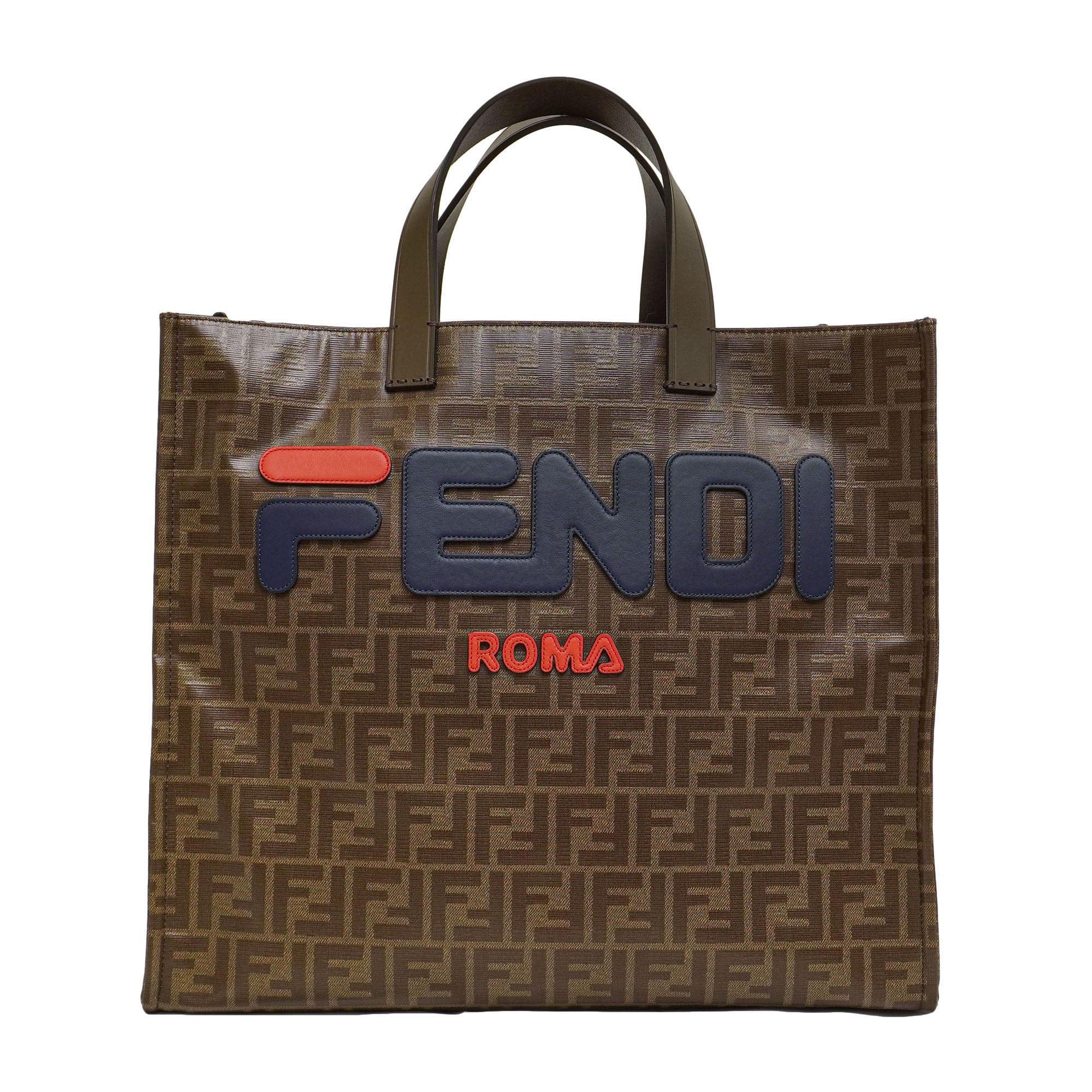 Where to Buy Fendi FILA Monogrammed Tote Bag