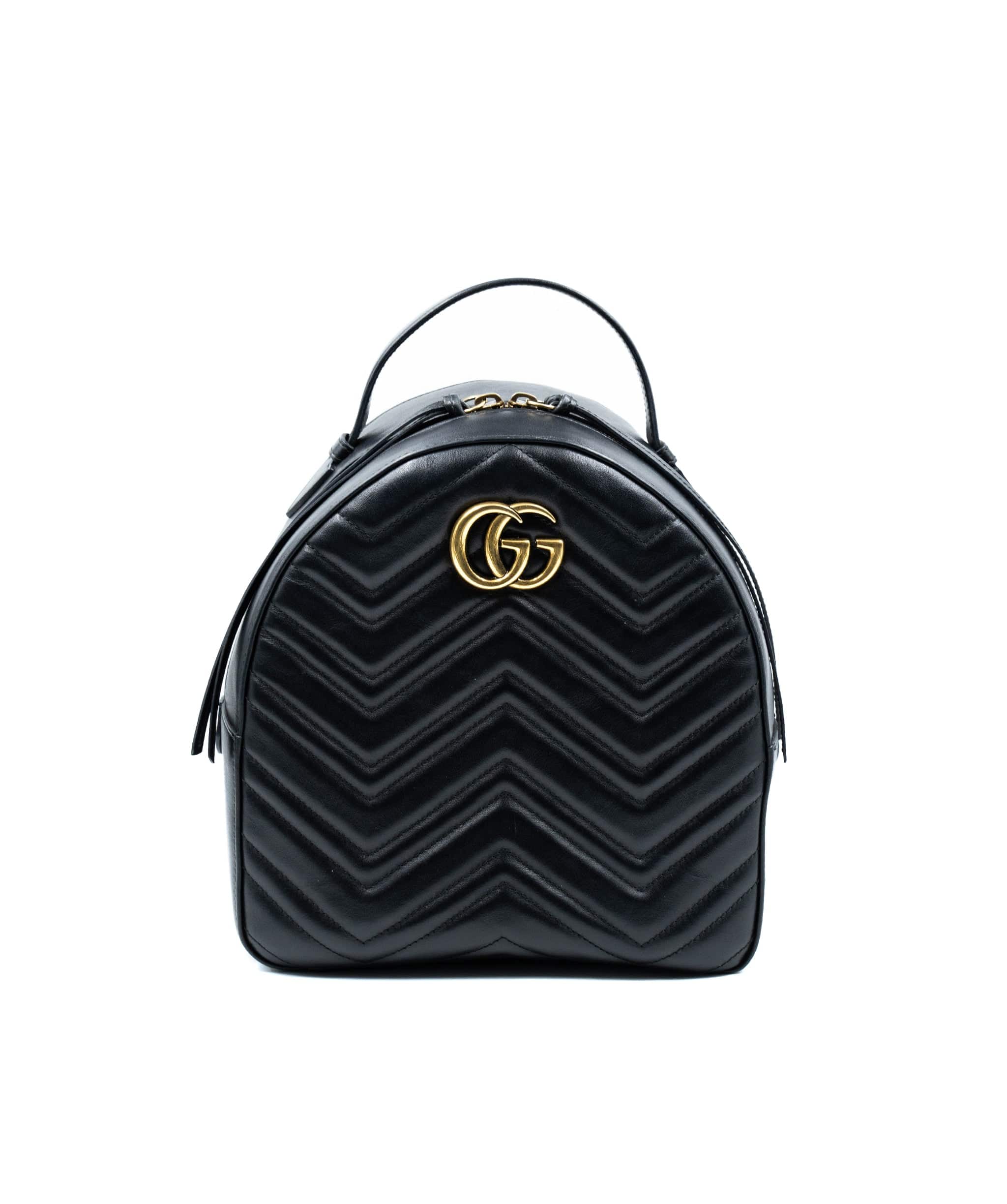 Gucci black best sale backpack price