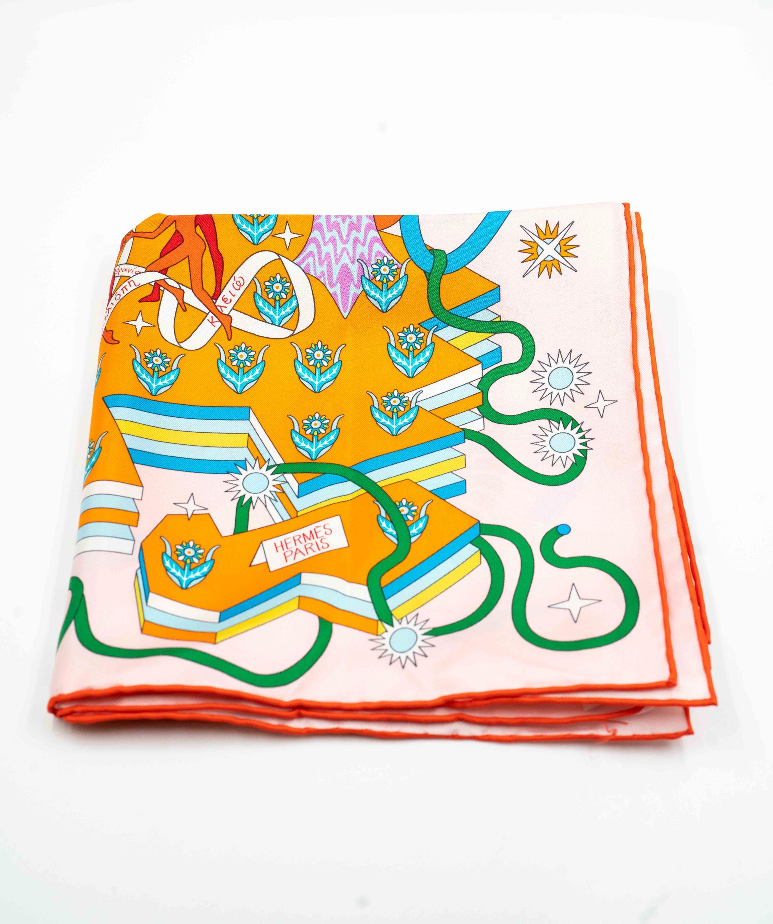 Hermes Silk Scarf Pegase Pop 70 for sale - My Little Hermes Collection