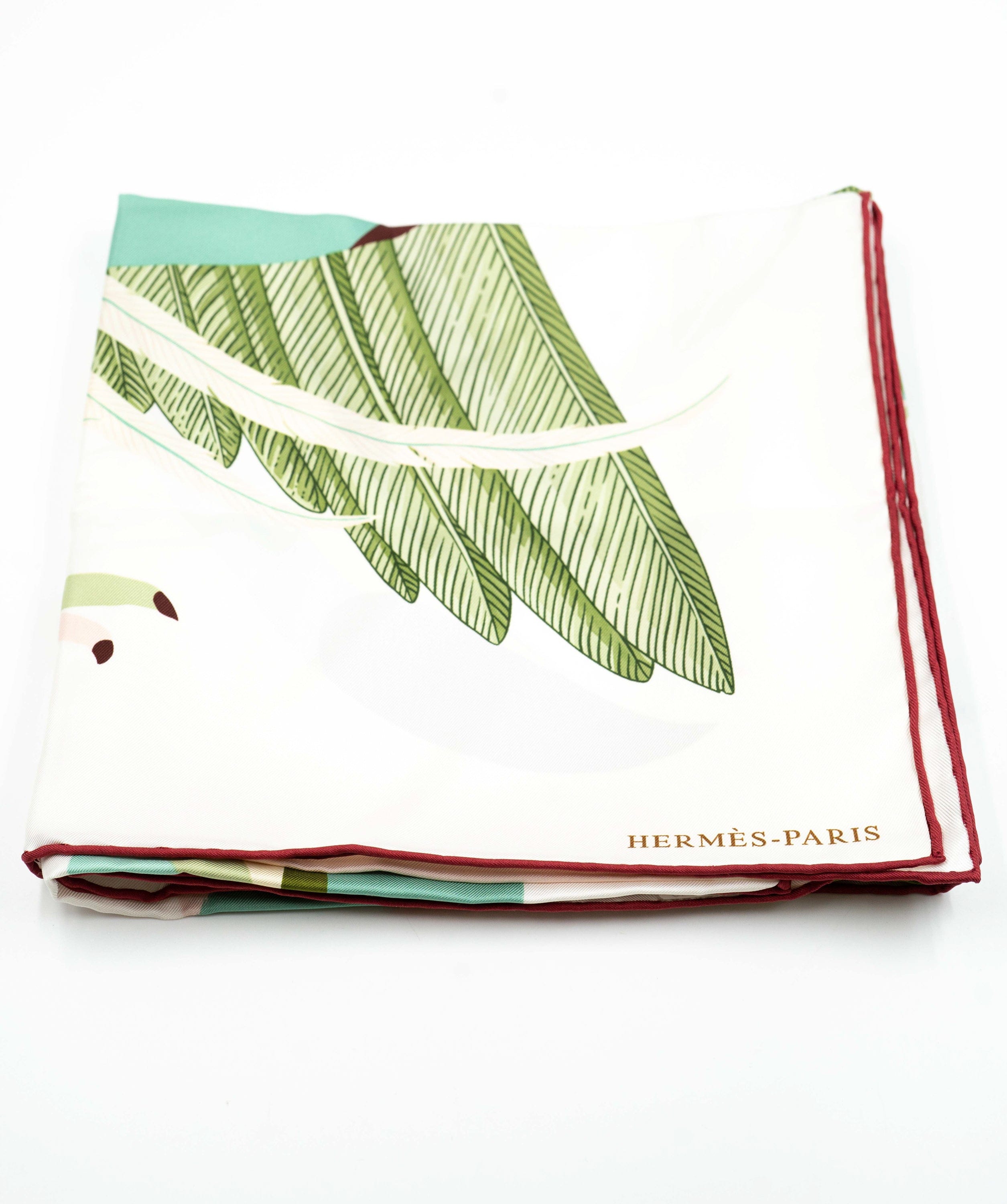 Hermès Scarf Toucans de Paradis White ASC1339 LuxuryPromise