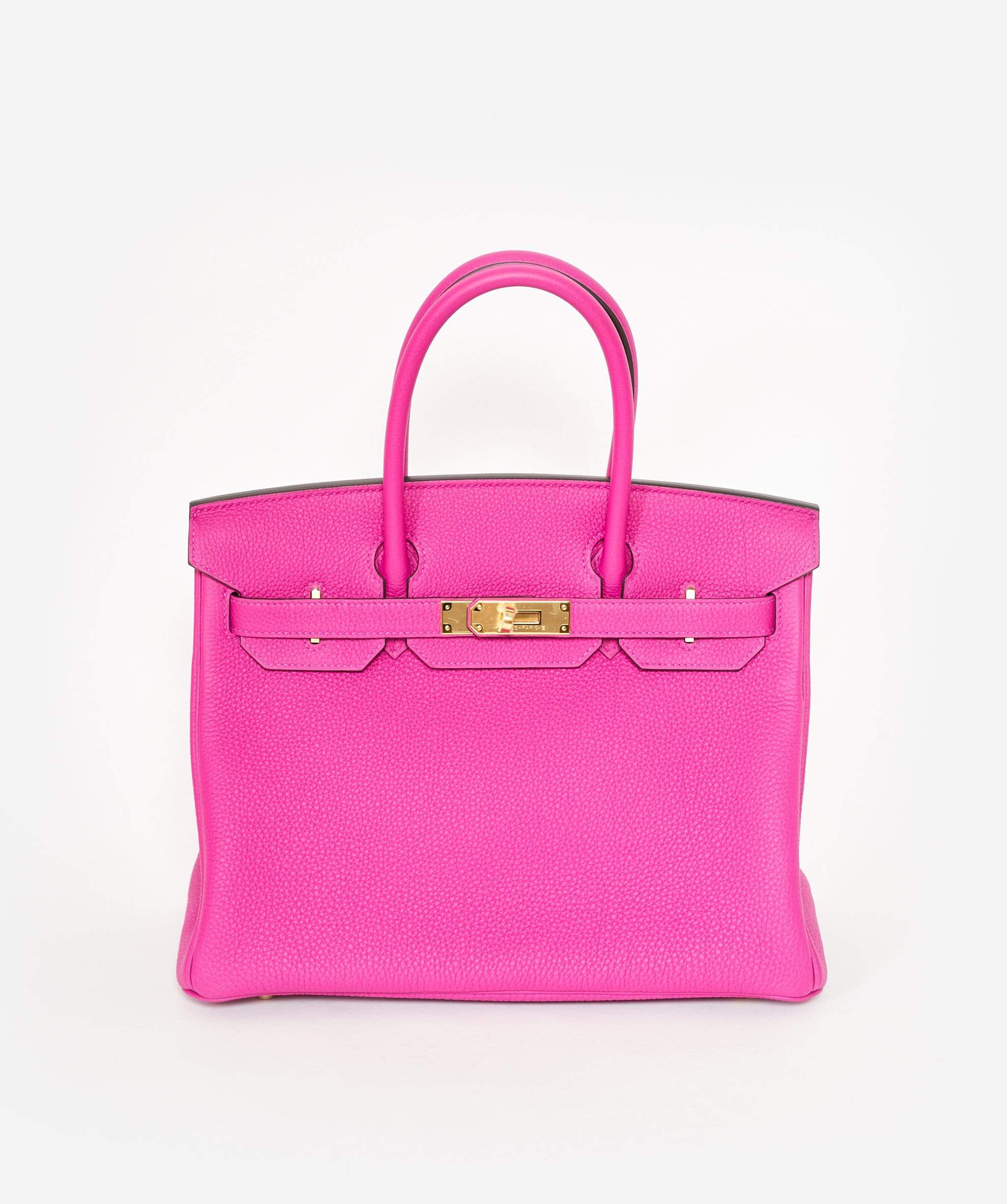 Birkin 30 rose pourpre Outlet