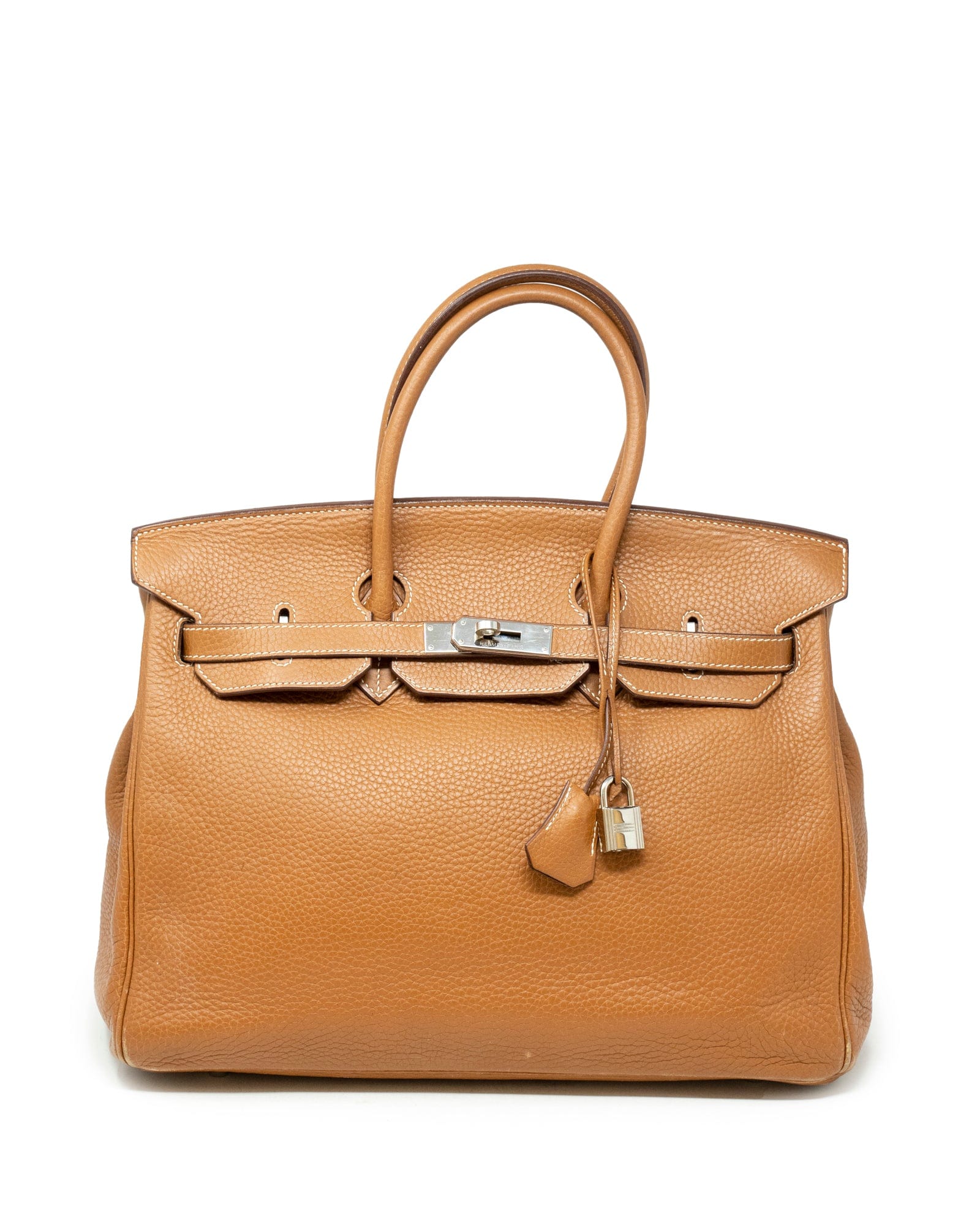 Hermes Birkin 35 cm Togo Bag Gold GHW