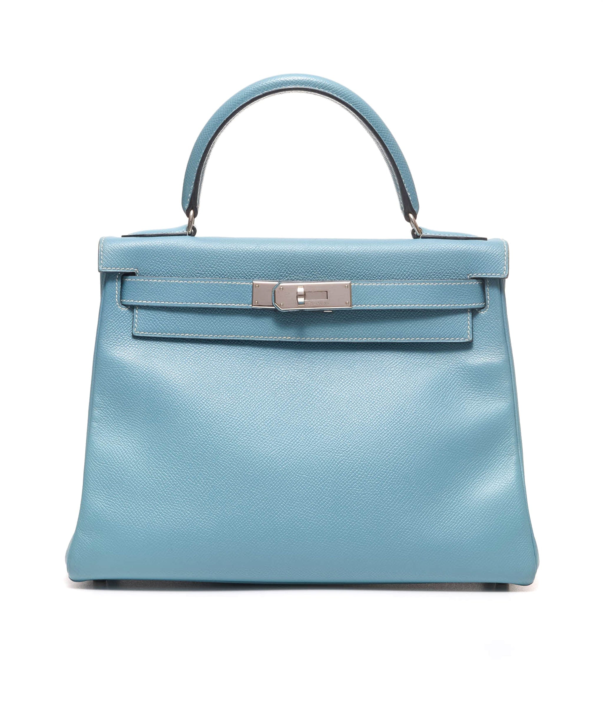 Hermès Kelly 28 Jaune De Naples Epsom PHW ○ Labellov ○ Buy and