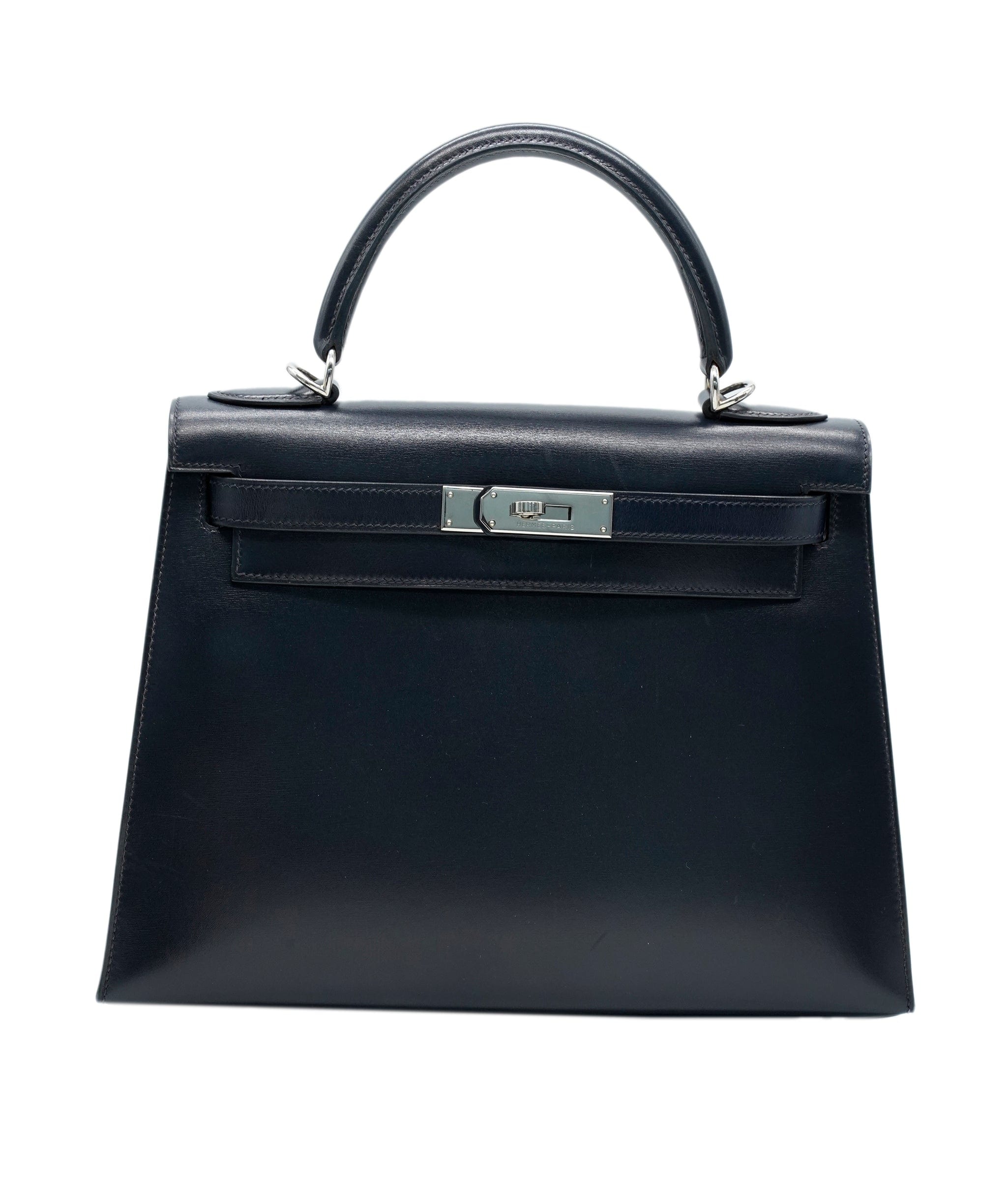 Hermès Kelly Box Calf Sellier Handbag