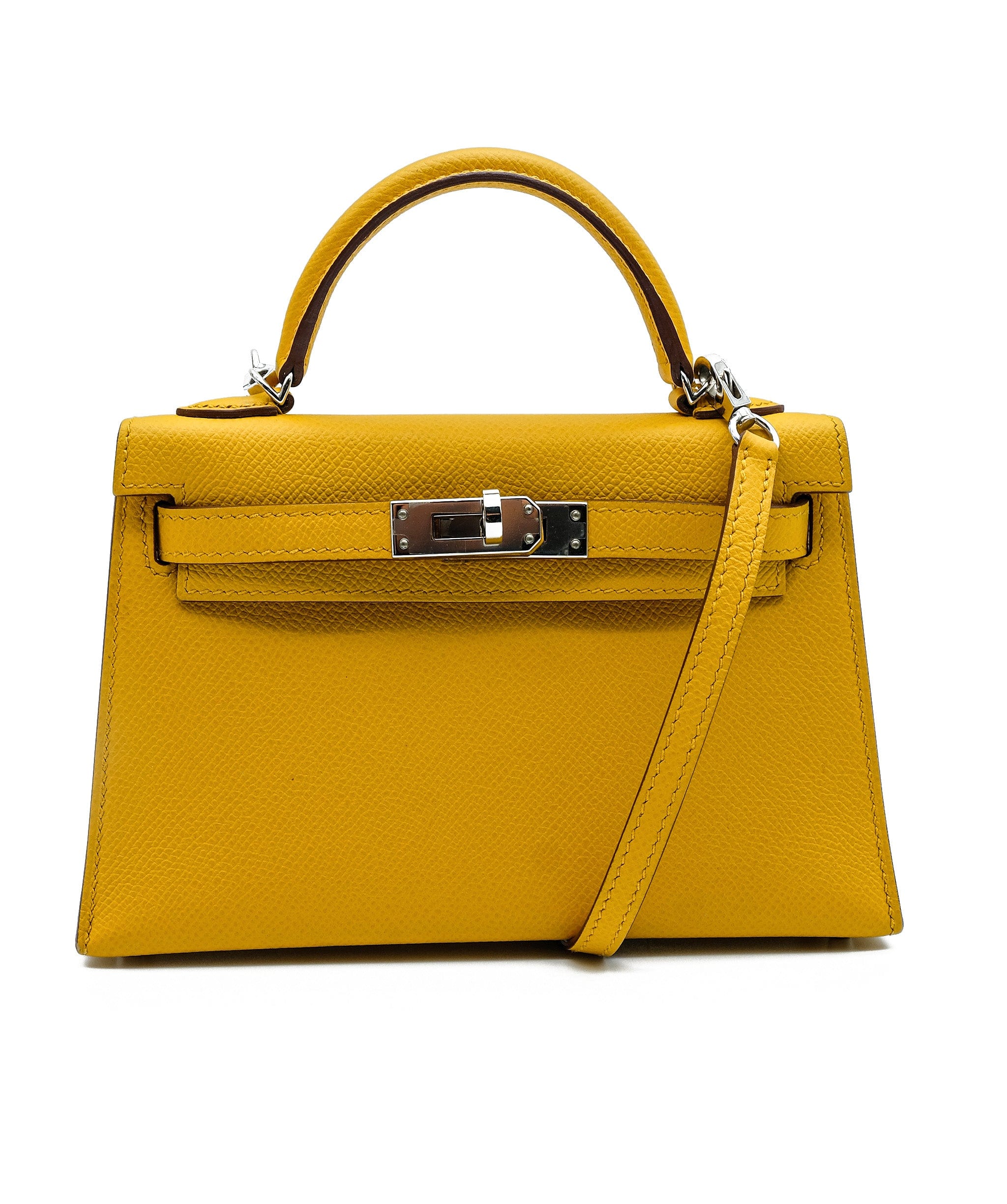Hermes kelly bag yellow Clearance