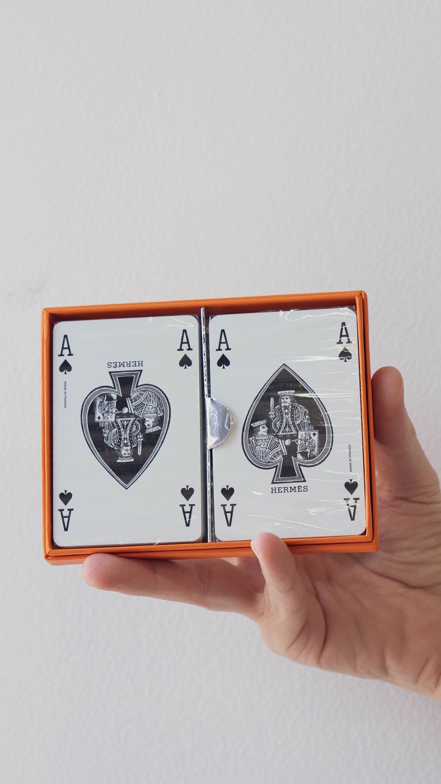 HERMES Playing cards set 2018 holiday gift ｜Product Code