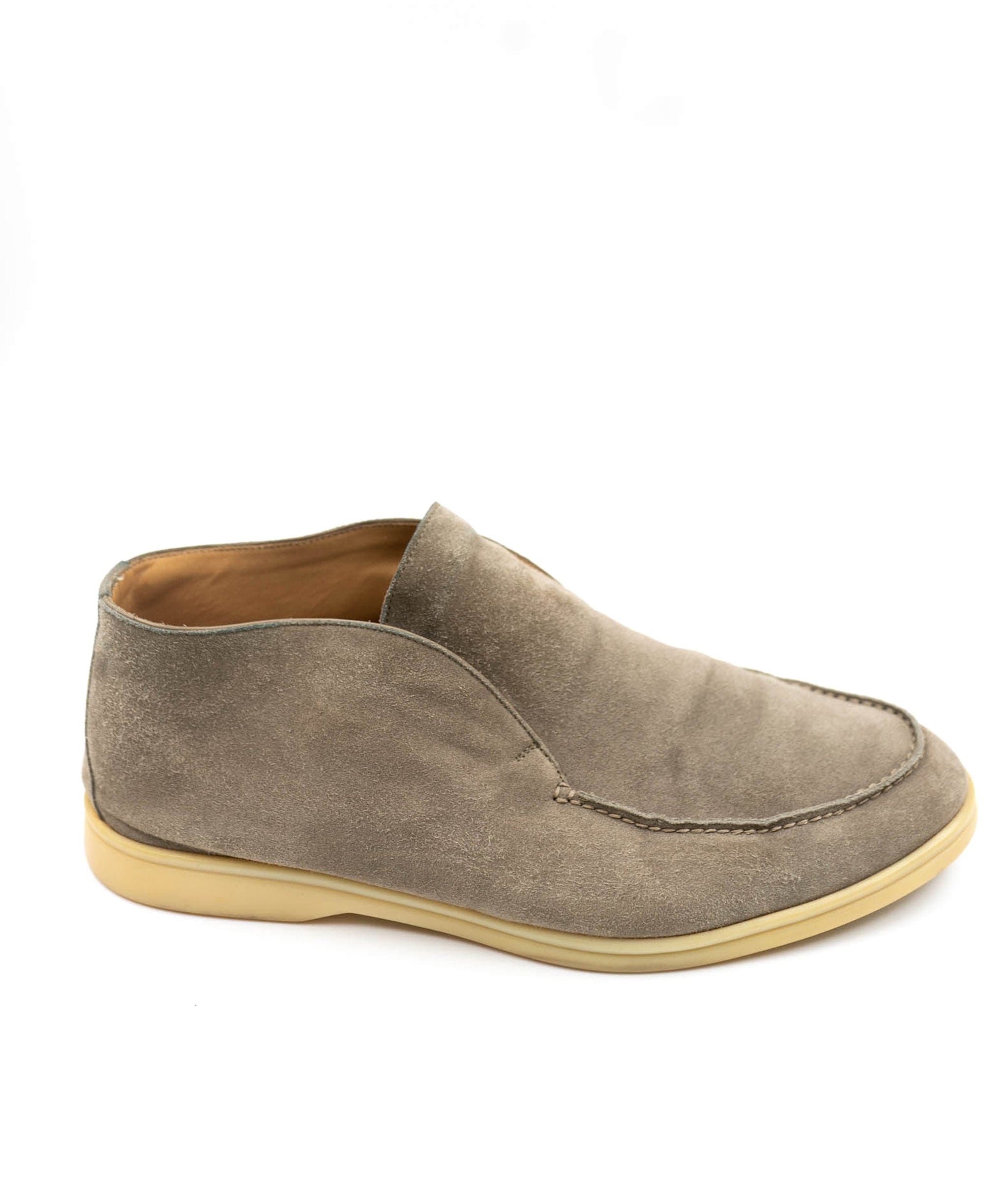 Loro Piana Loro Piana Men's Open Walk Ankle Boot in Light Grey size 43 AGC1301