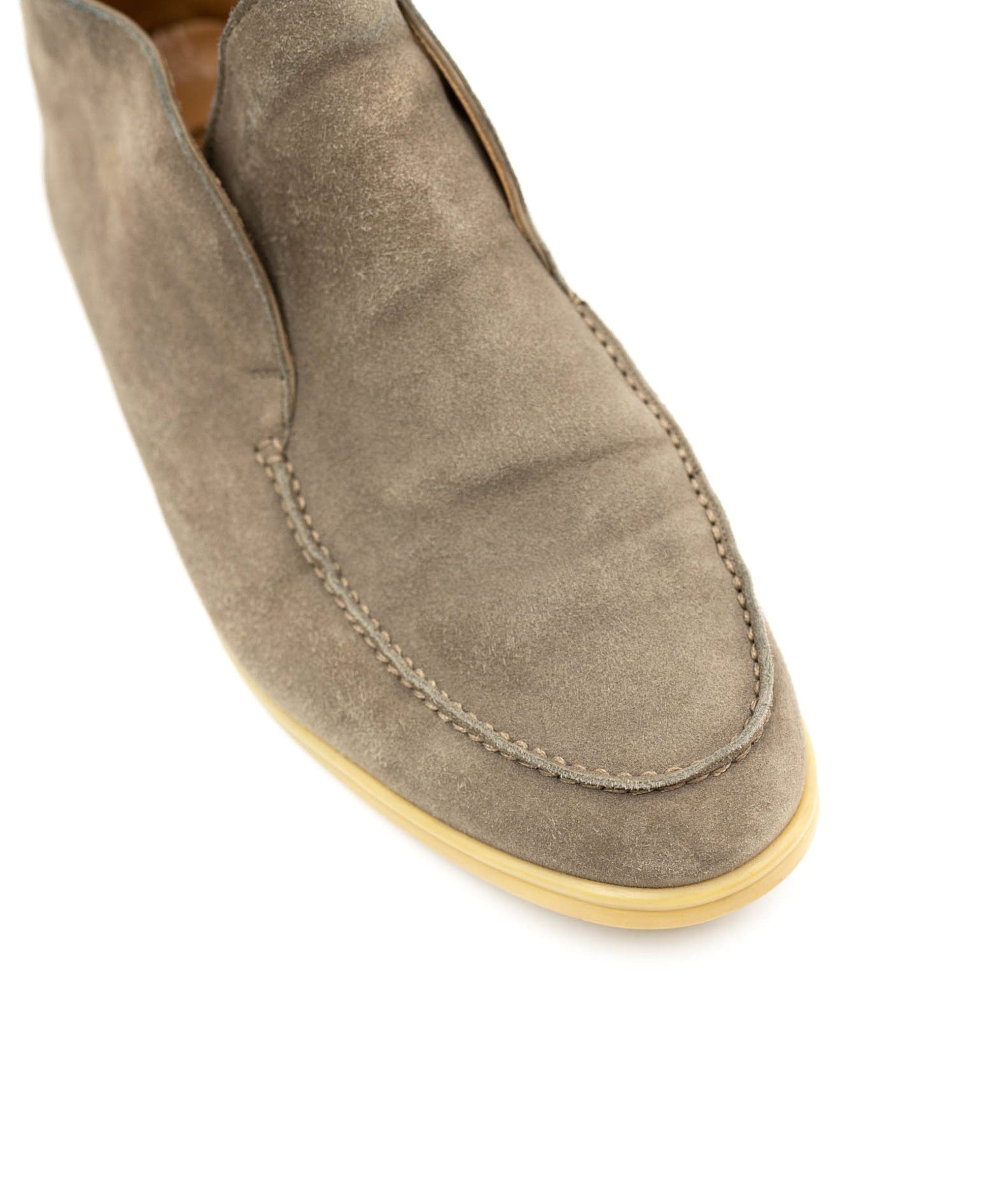 Loro Piana Loro Piana Men's Open Walk Ankle Boot in Light Grey size 43 AGC1301