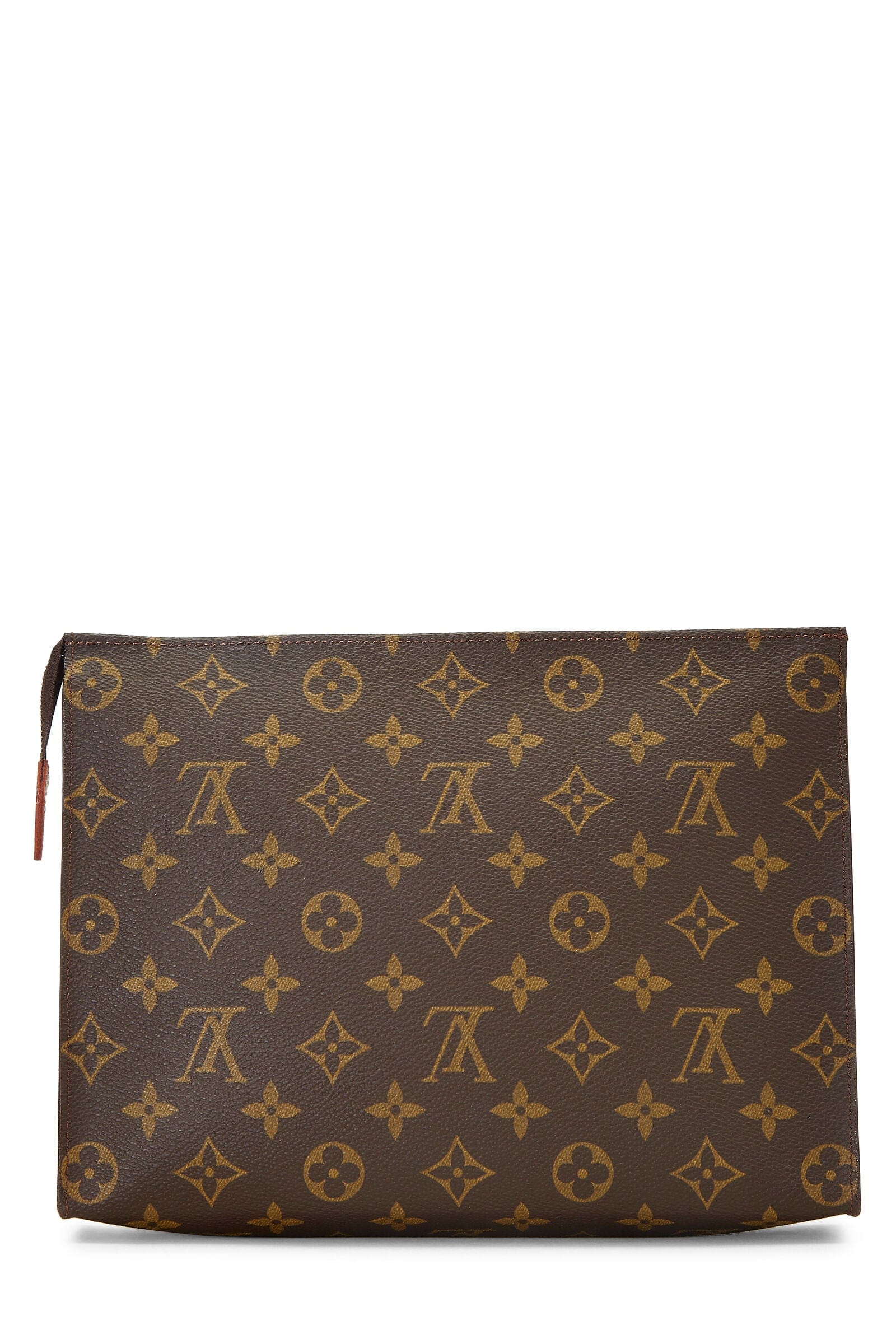 Toiletry pouch 26 Louis Vuitton Monogram Brown Cloth ref.322624 - Joli  Closet