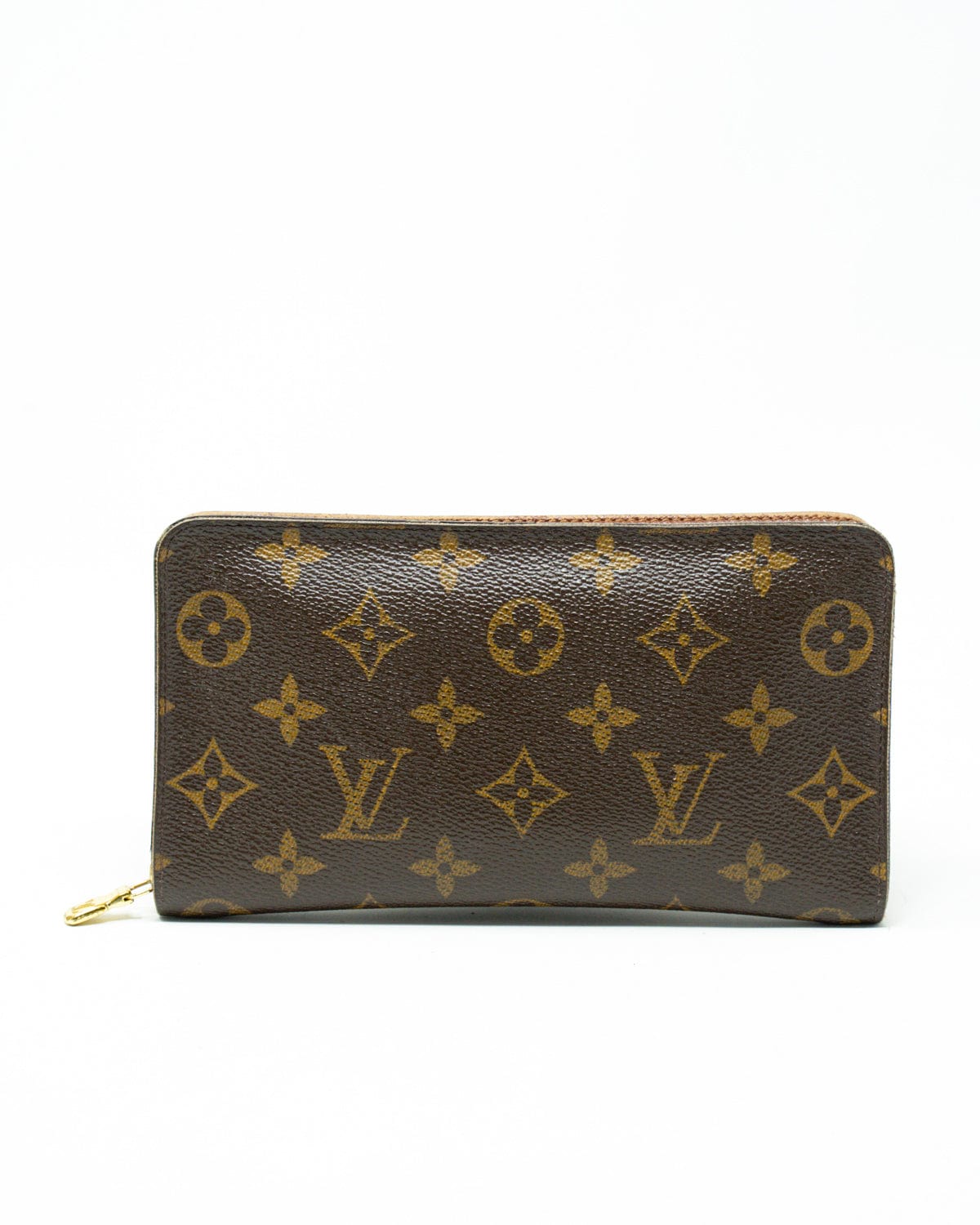 Auth Louis Vuitton Monogram Porte Monnaie Zip M61727 Long Wallet Leather  98112