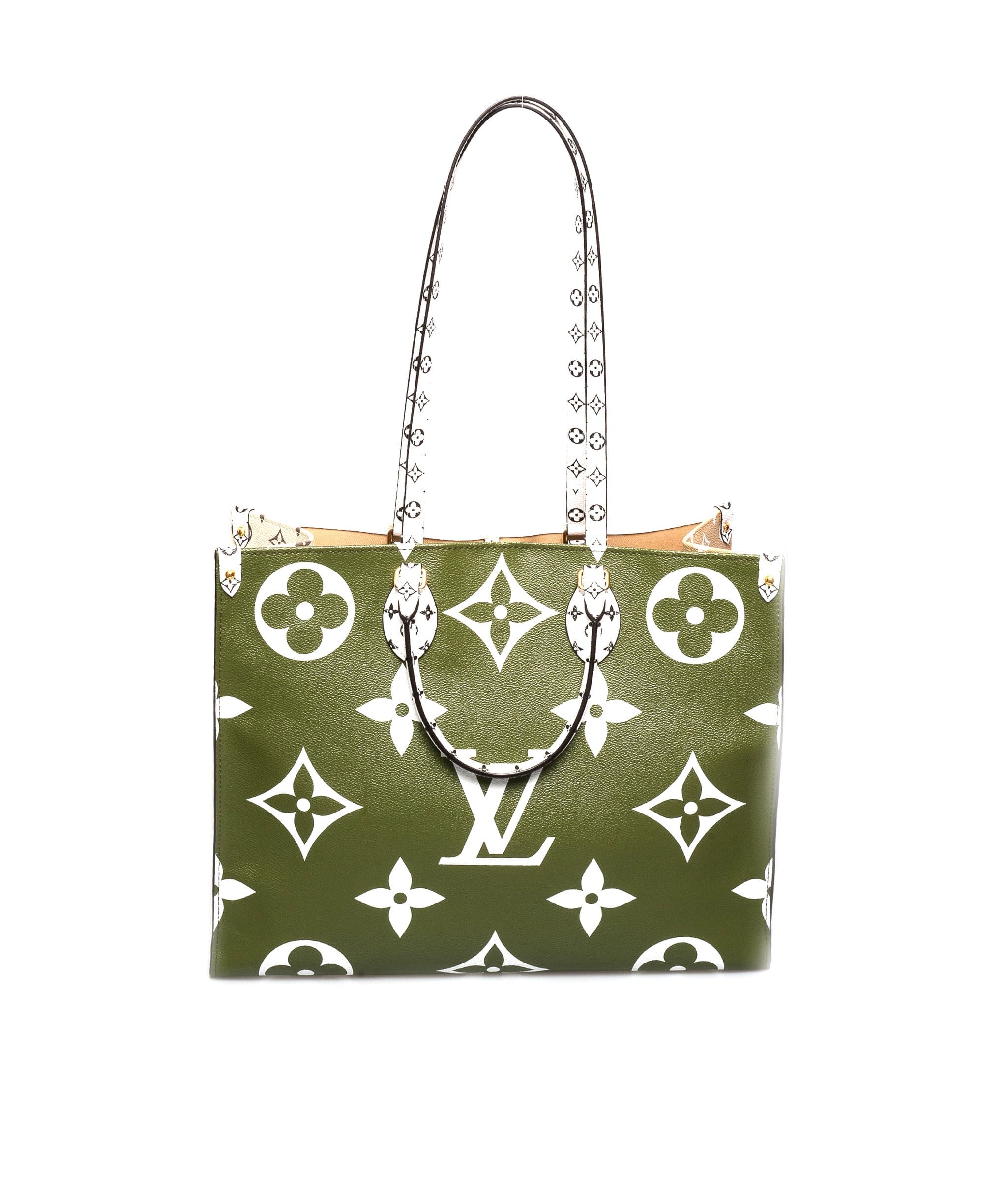 Louis Vuitton Khaki On the Go Bag - ADL1457 – LuxuryPromise