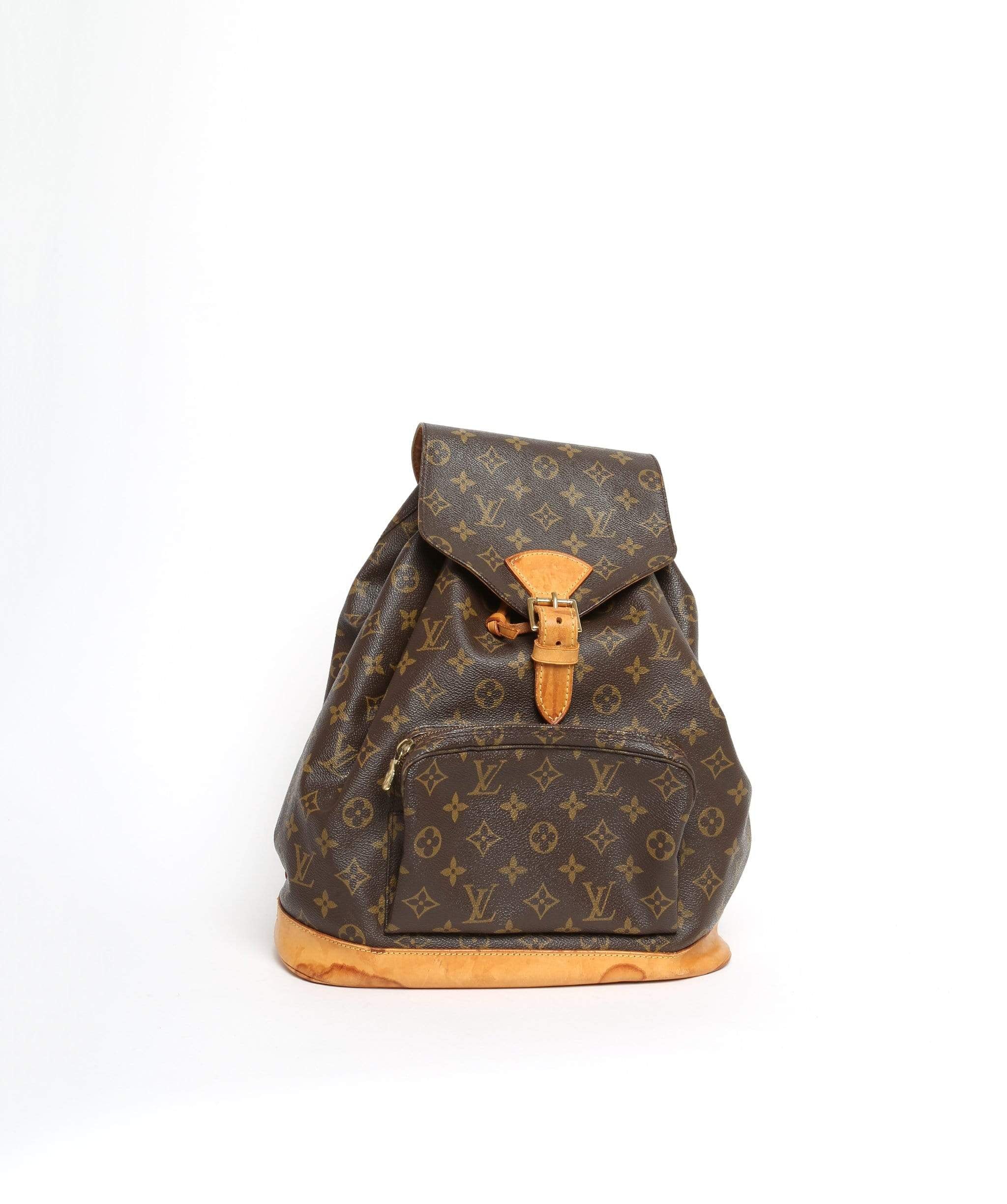 Louis Vuitton Montsouris GM Backpack Monogram Canvas Vintage 1996