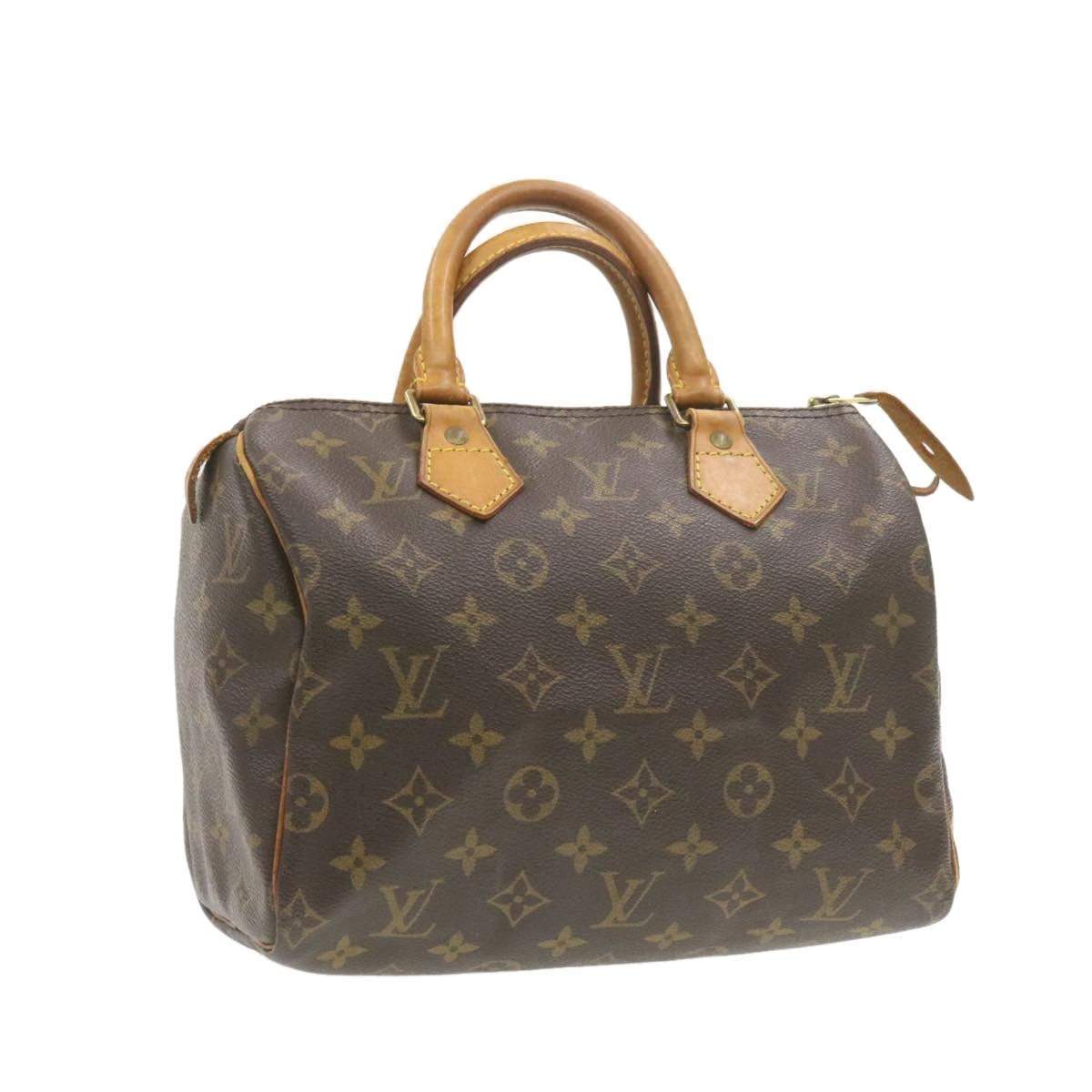Preloved Louis Vuitton Monogram Speedy 25 Handbag SP0092 082323 $100 OFF