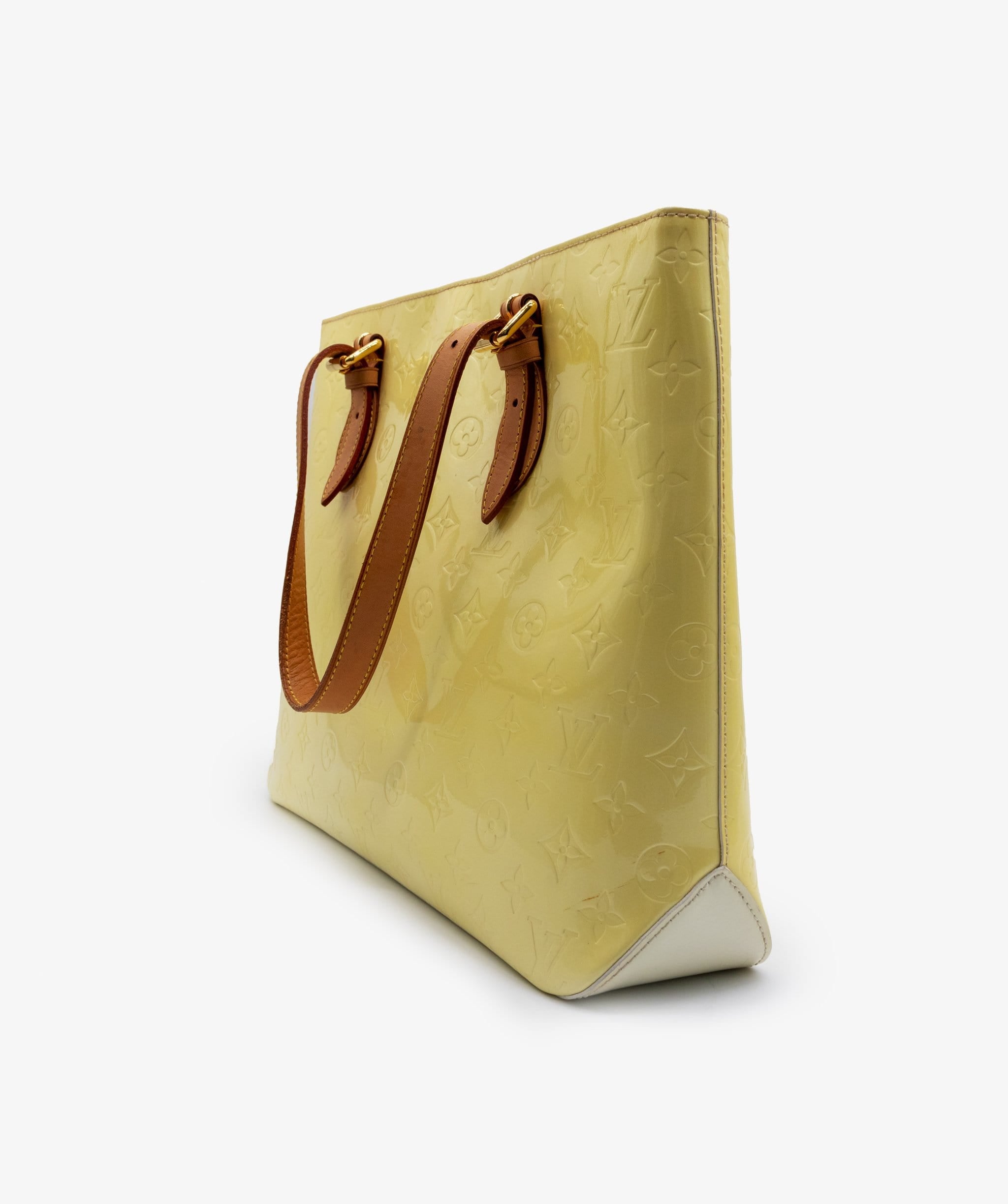 Louis Vuitton Vernis Brentwood Handle Bag - Neutrals Totes