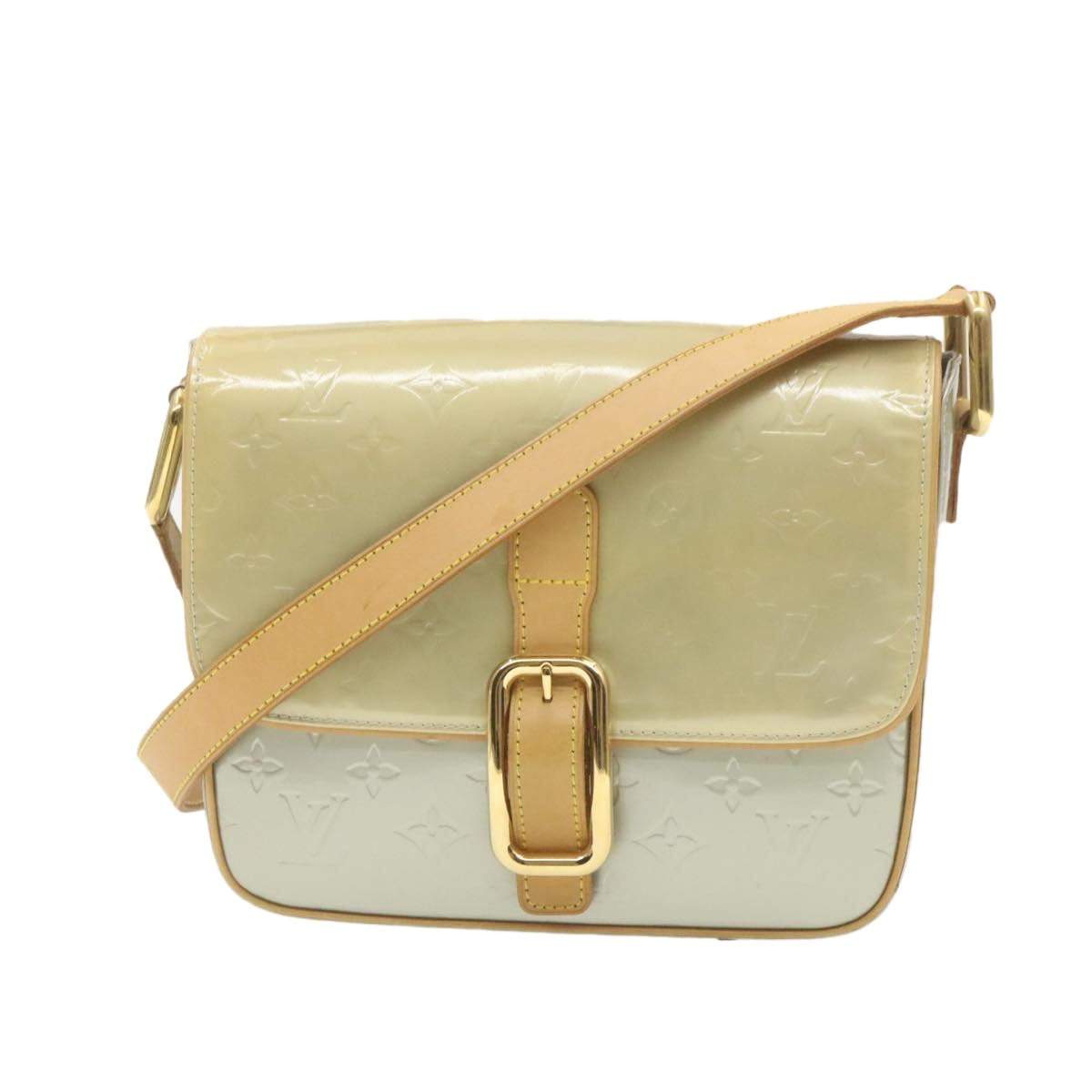 Christie leather crossbody bag Louis Vuitton Yellow in Leather