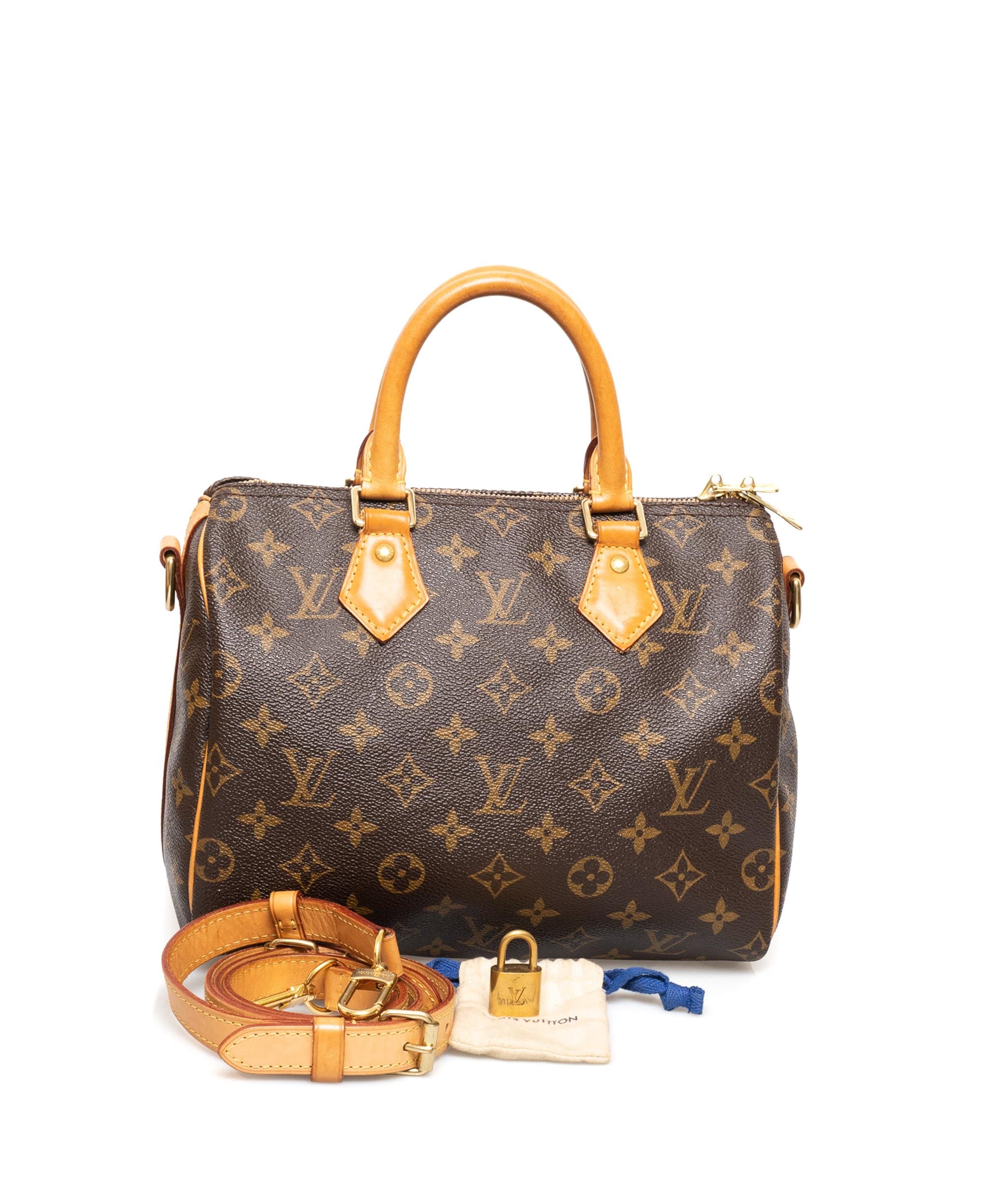 Louis Vuitton Speedy 25 Bandouliere Monogram Shoulder Bag