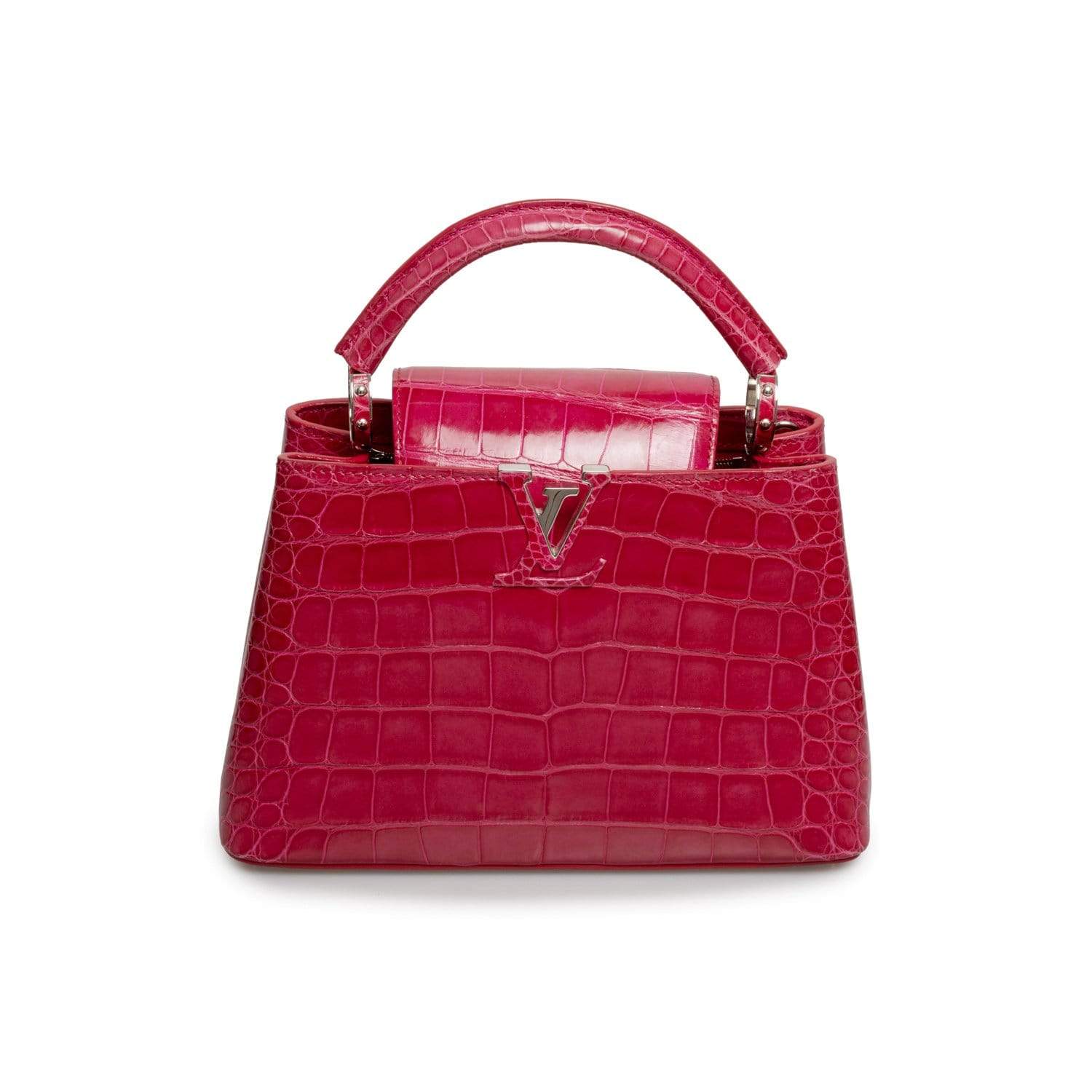 Louis Vuitton Crocodile Capucines Mini - Pink Crossbody Bags