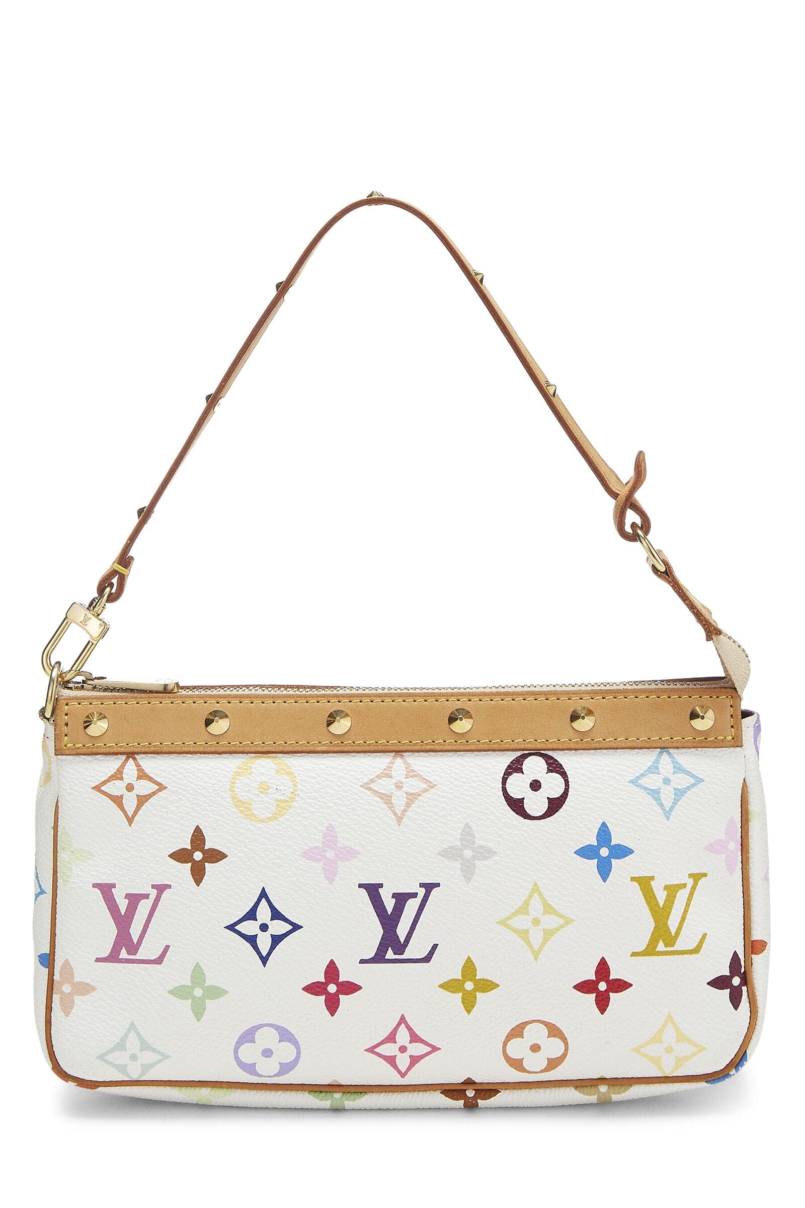 Louis Vuitton 2003 Murakami pochette accessoire white Multiple