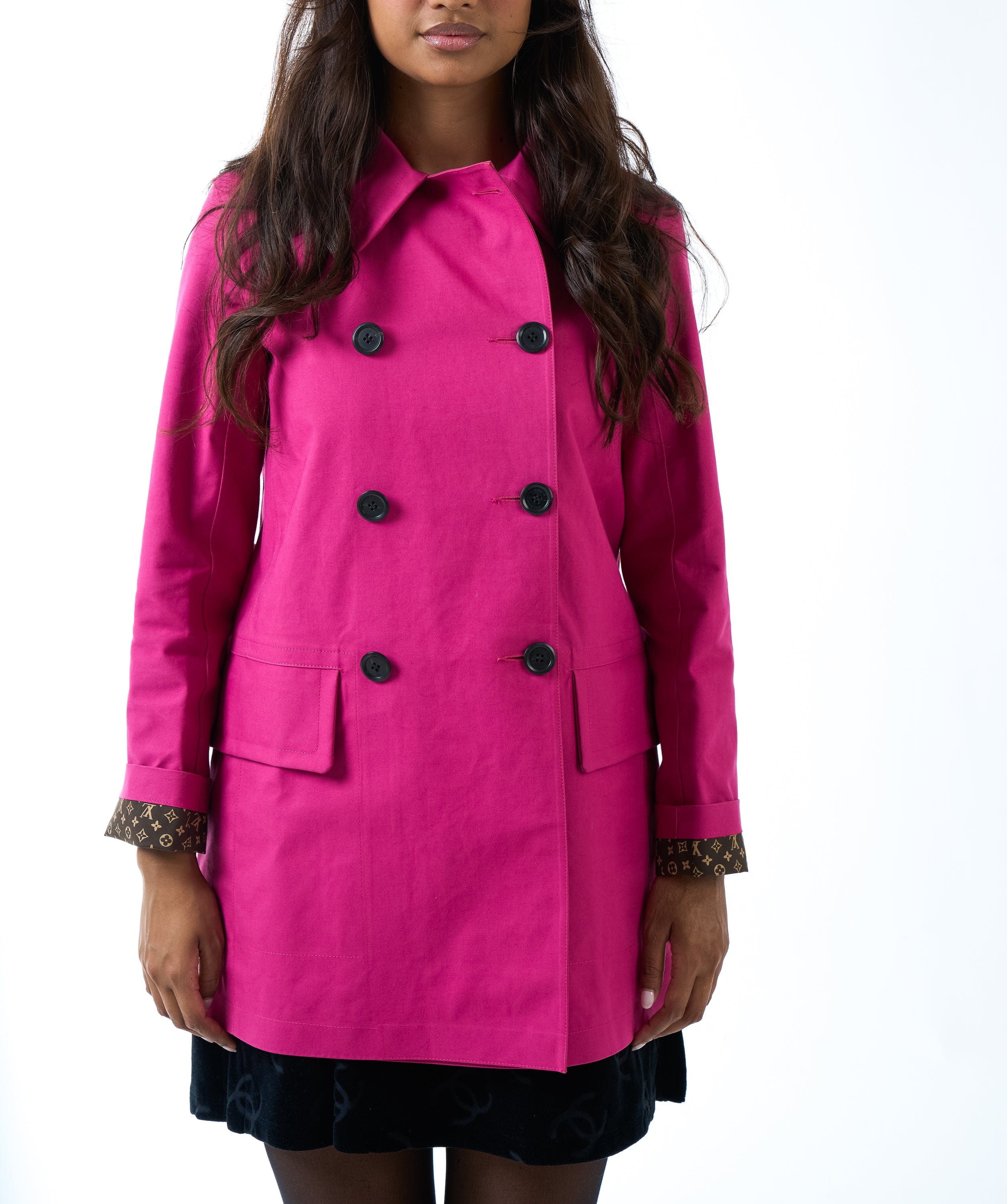 LOUIS VUITTON pink wool and angroa CLASSIC Coat Jacket 40 M For Sale at  1stDibs  louis vuitton coat women, louis vuitton mantel, authentic louis  vuitton buttons