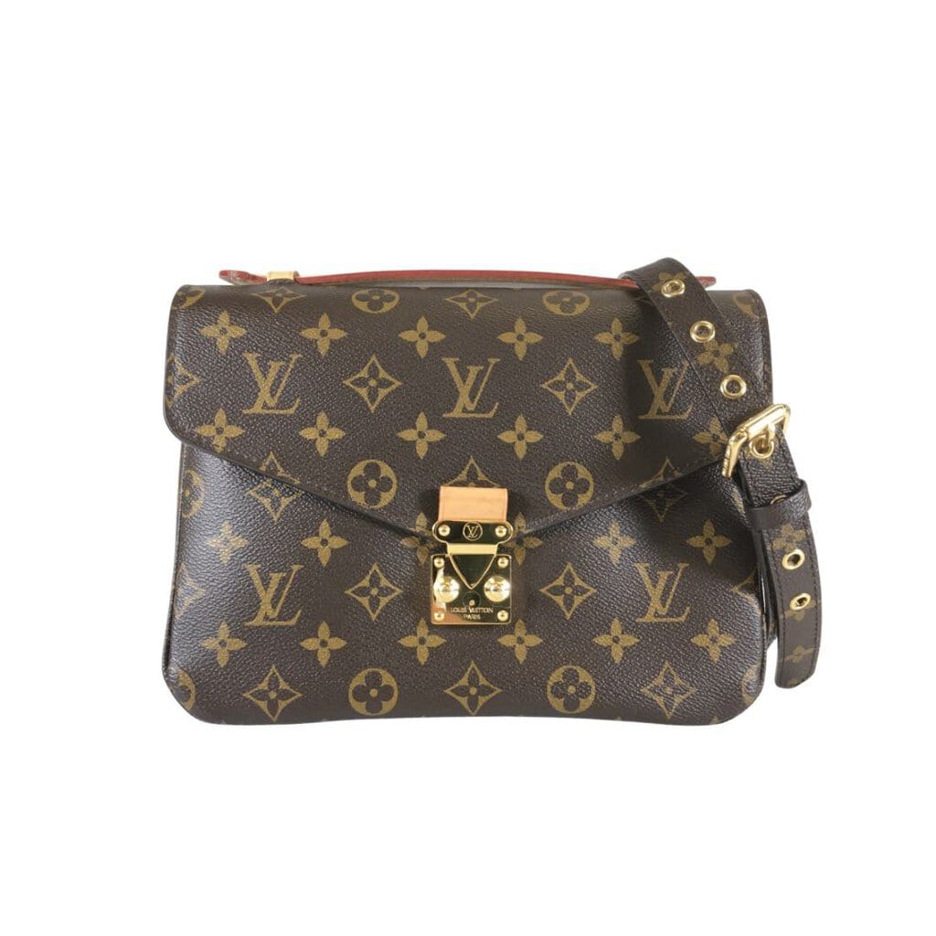 Louis Vuitton Pochette Metis Black . Receipt in hand Bag