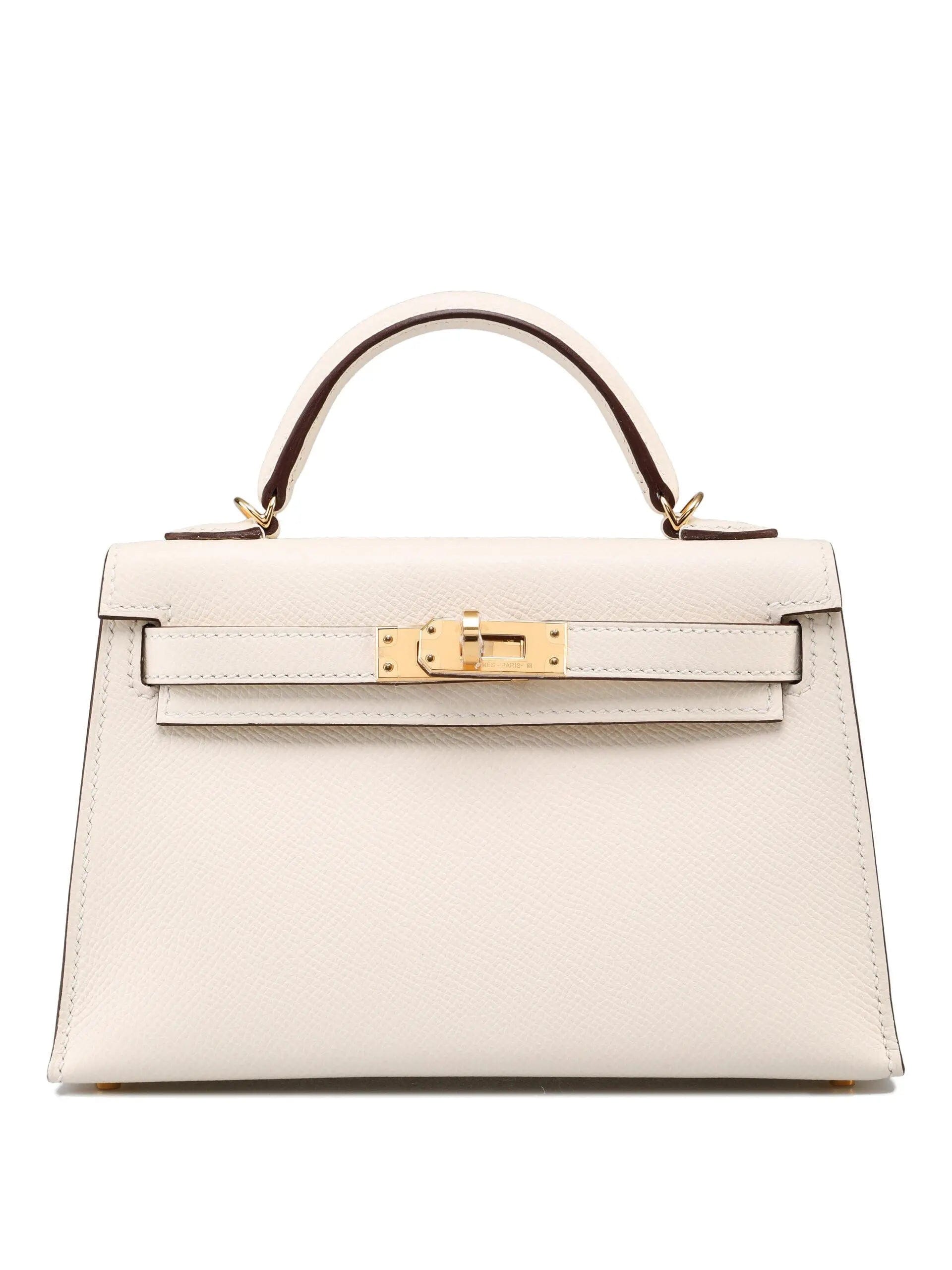 Hermes Kelly Sellier 20 Tri-color Gold, Black and Nata Epsom Palladium –  Madison Avenue Couture