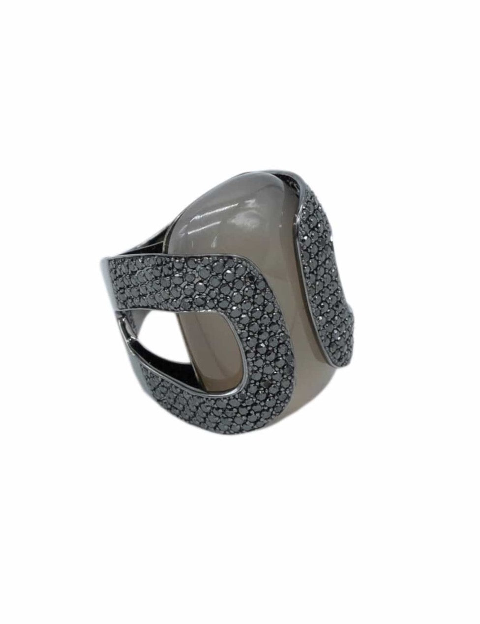 Meirow Diamonds Ring 150WG Size 12 H Vvs/Vs [Ex.Memo 161464-2 Lot Id 719823 ASL6255