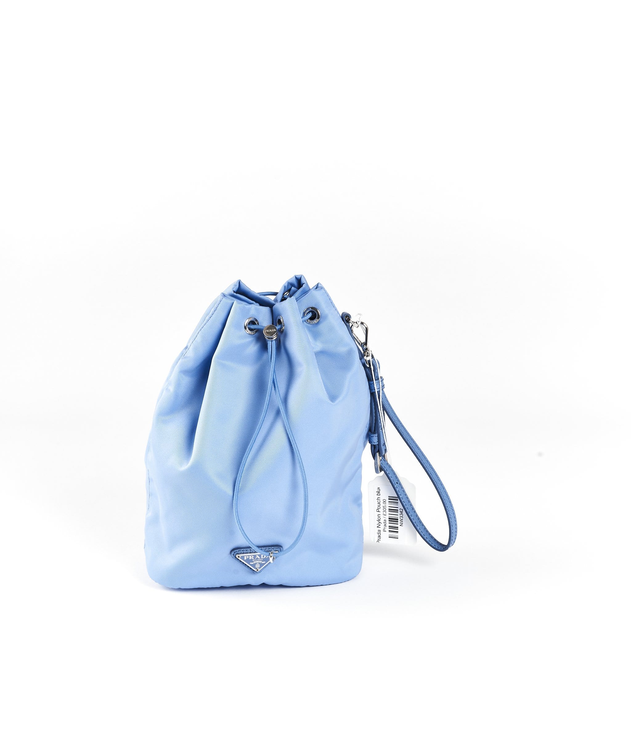 Prada, Bags, Prada Shoulder Bag Nylon Light Blue Auth 3755