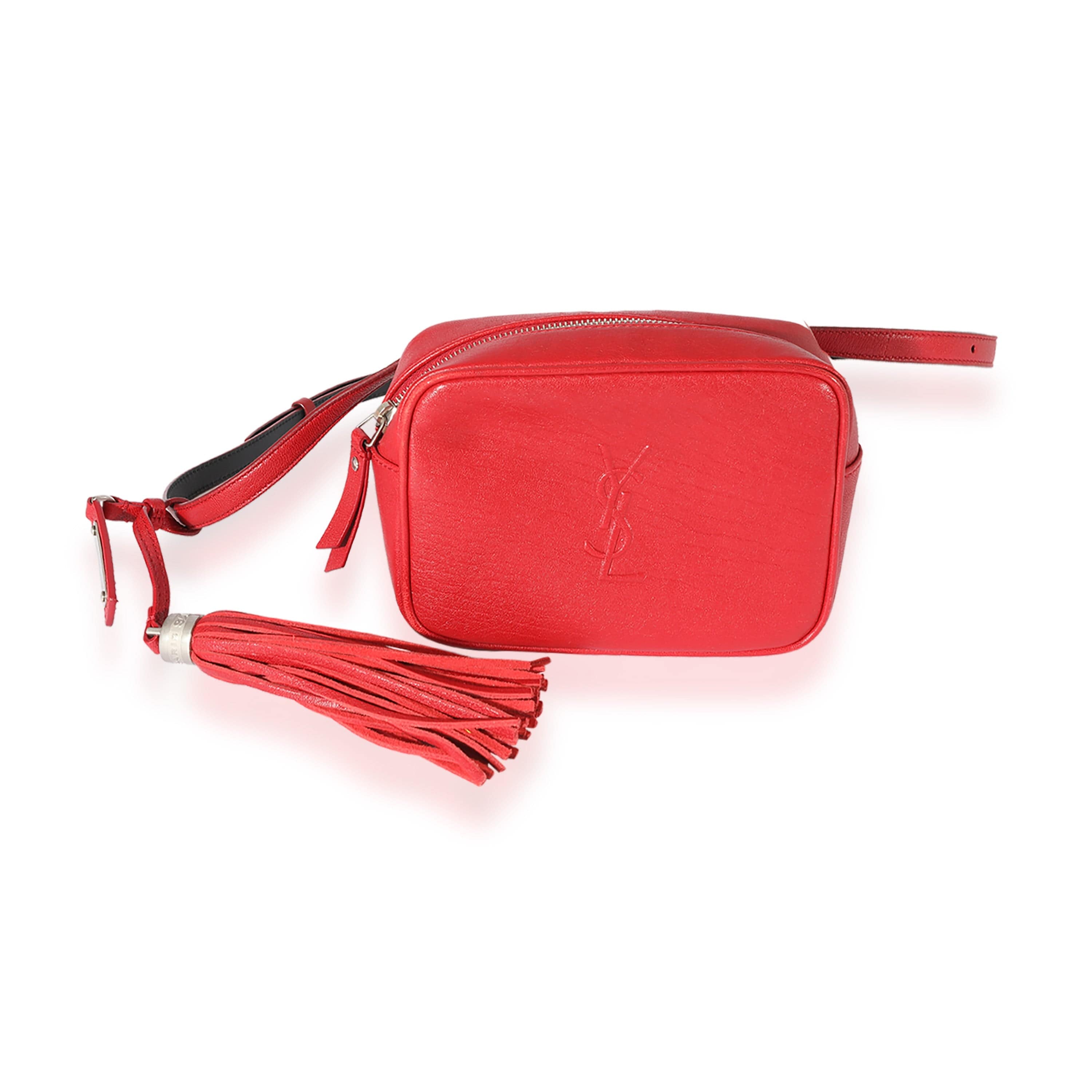 Yves Saint Laurent, Bags, Red Ysl Belt Bag