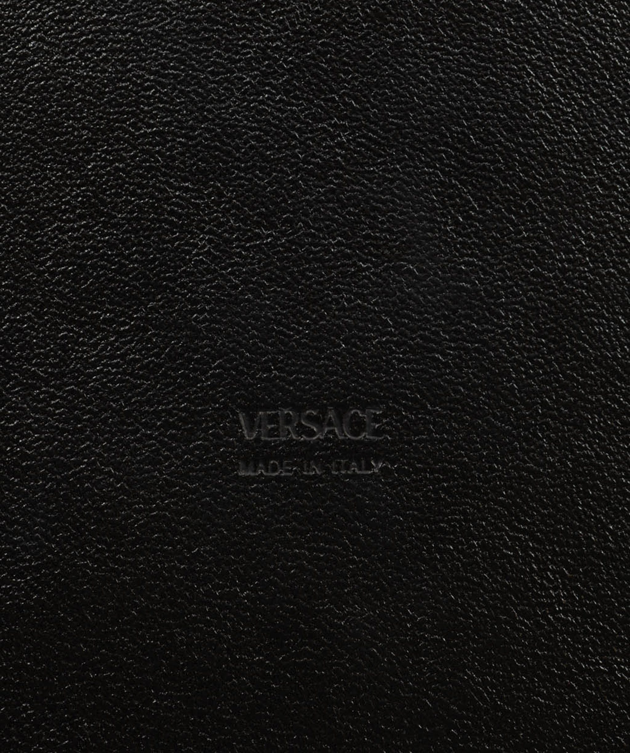 Versace Versace vintage black leather jewellery tray - AWC1704