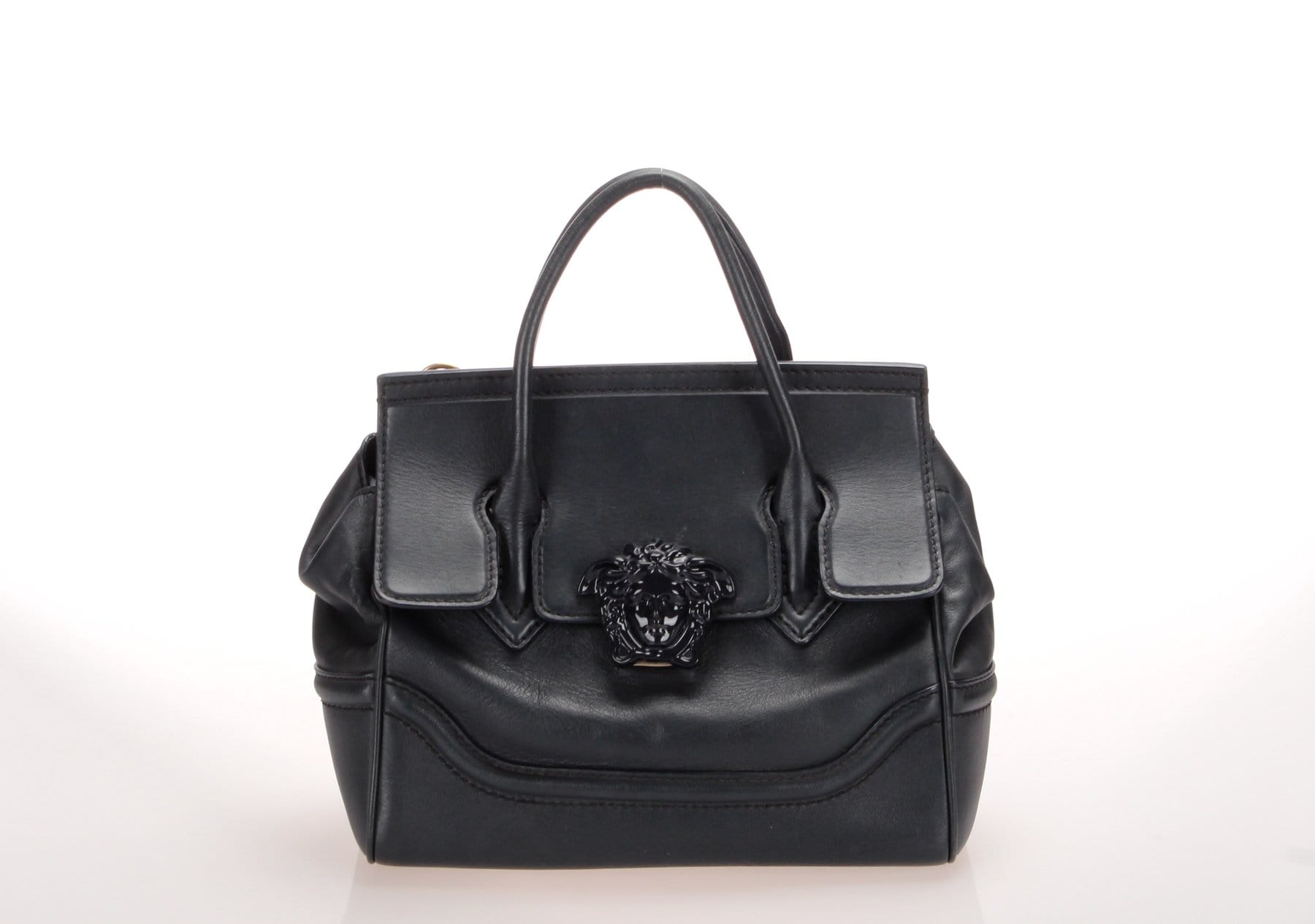 Versace Bag Palazzo Medium Black Leather | 3D model