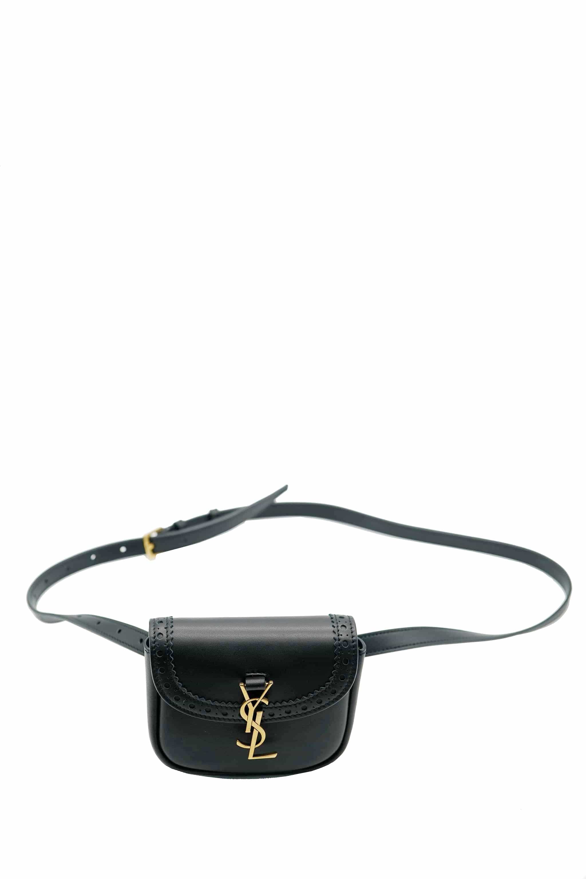 YSL black belt bag smooth leather ASL5798