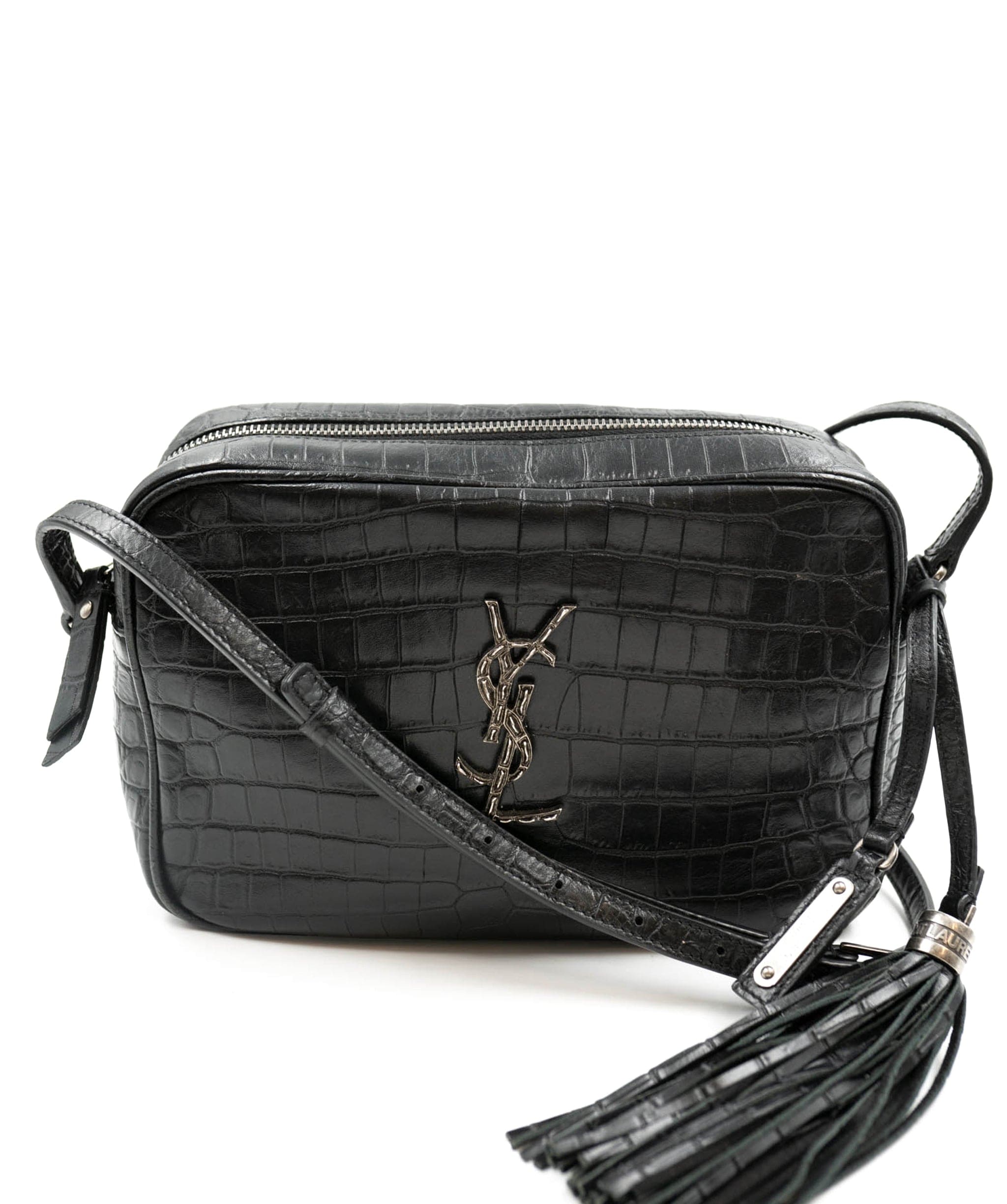 Saint laurent faux croc crossbody ALL0057 LuxuryPromise