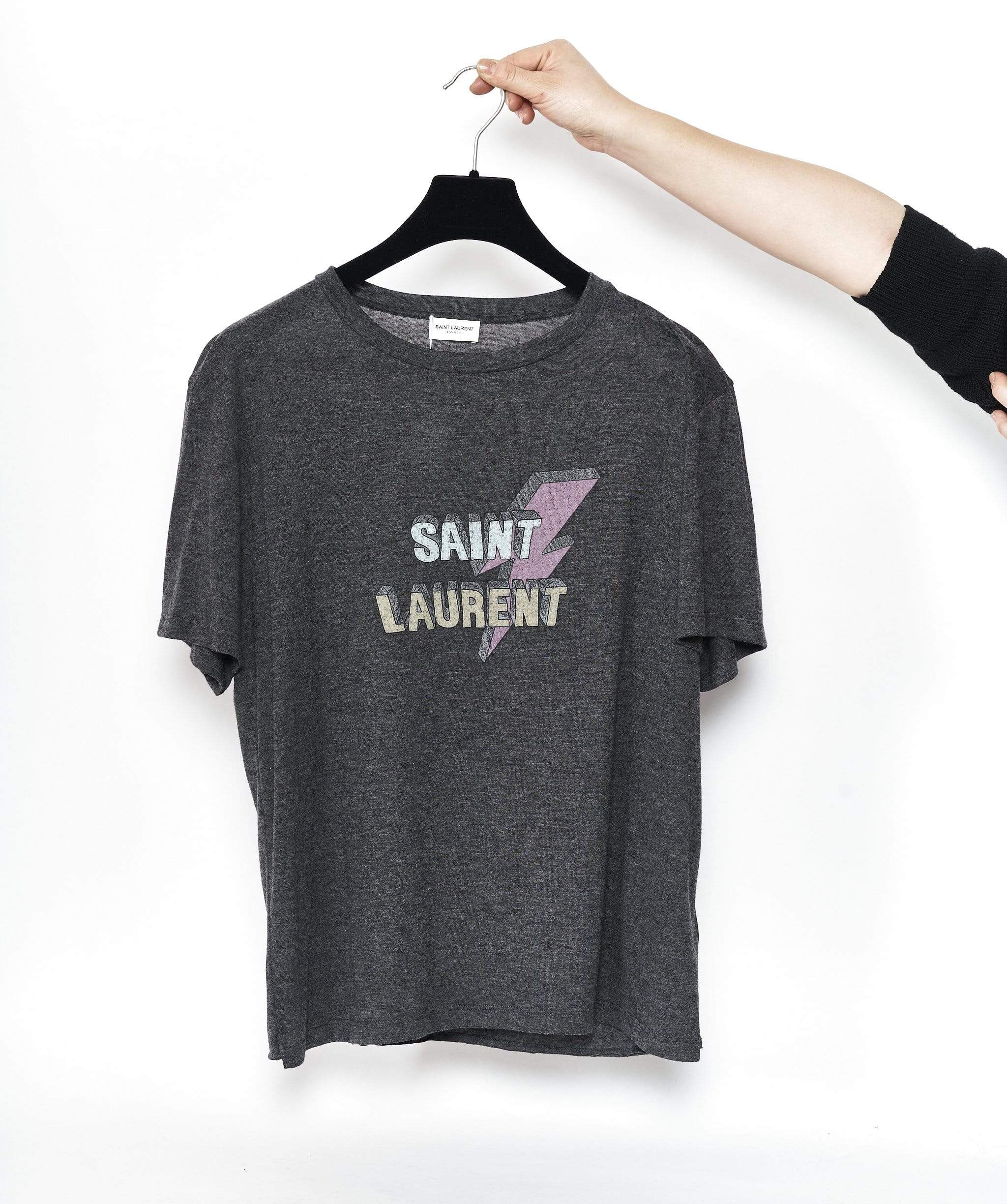 Gray yves saint laurent t shirt Clearance