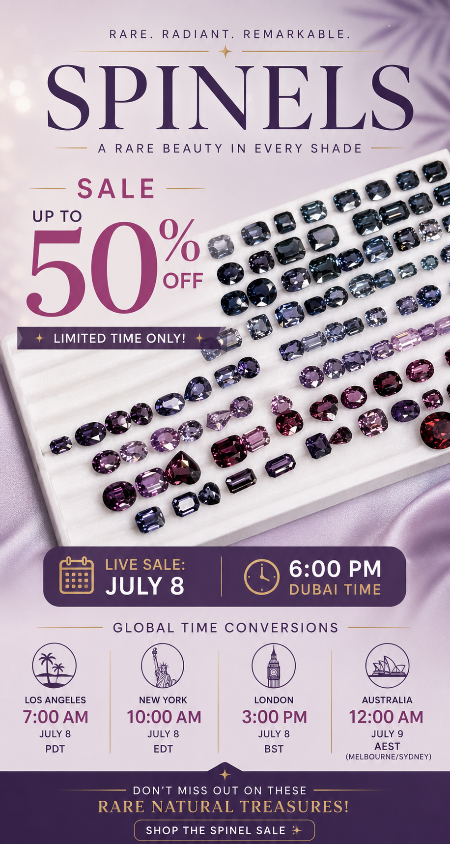 SPINEL 50% off 09.07.2026