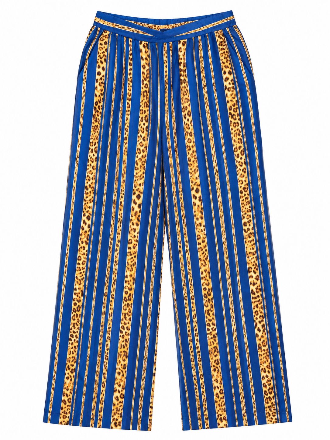 TROUSER PLACEMENT LEO PINSTRIPE ROYAL BLUE MCL13223