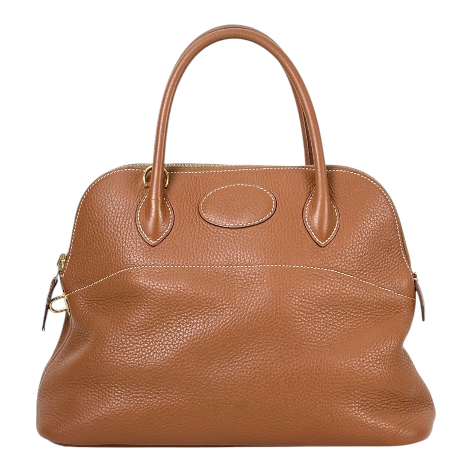 Hermes Bolide 31cm in Gold Clemence