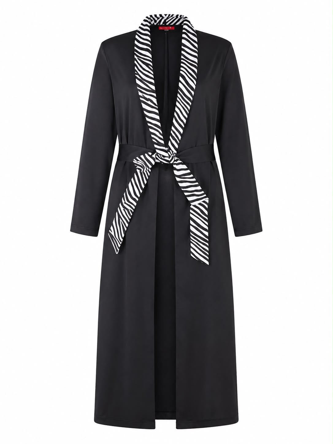 JACKET SCARLETTA BLACK AND ZEBRA MCL13050