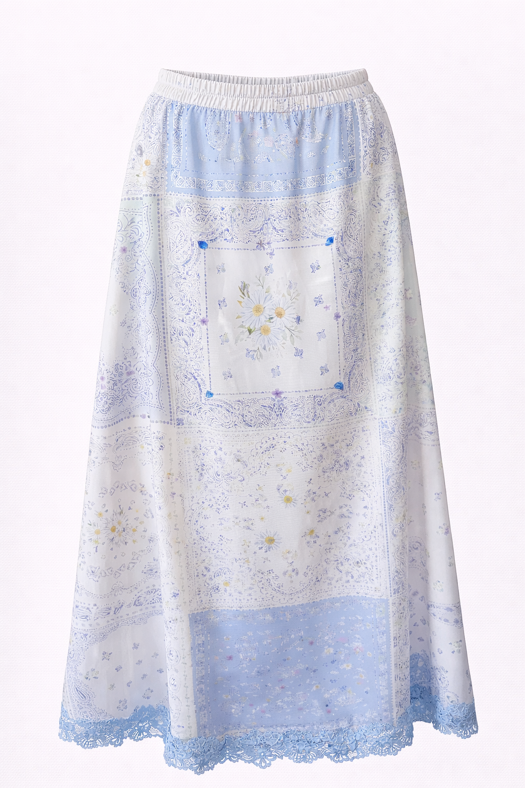 Skirt Sabrina LAVENDER BANDANA  Lace MCL00331