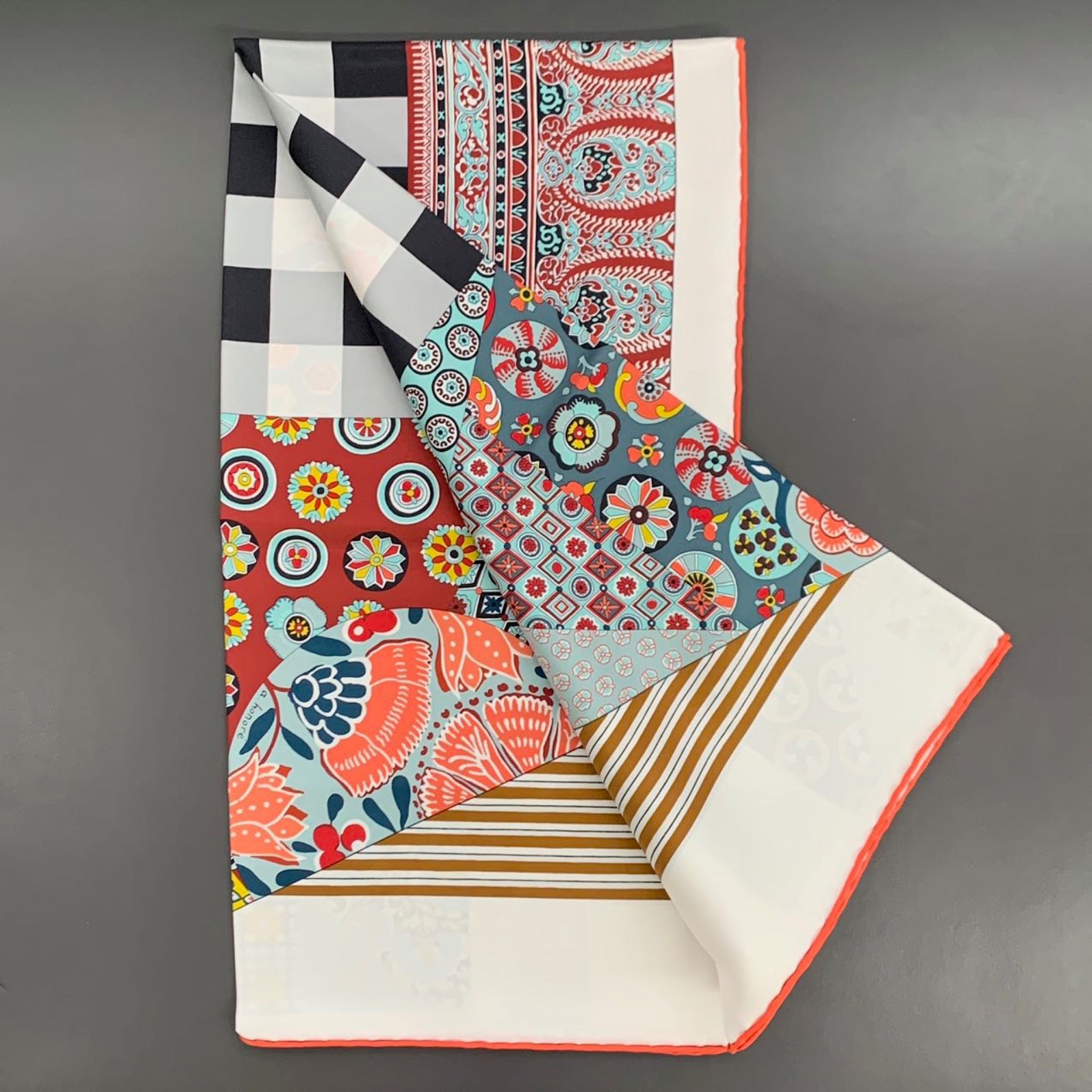 Hermès Carré 90 Scarf Art du Sarasa image 1