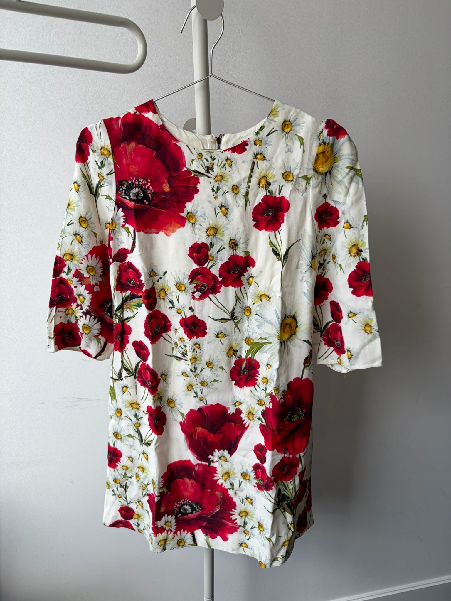Dolce & Gabbana White Floral Dress image 1