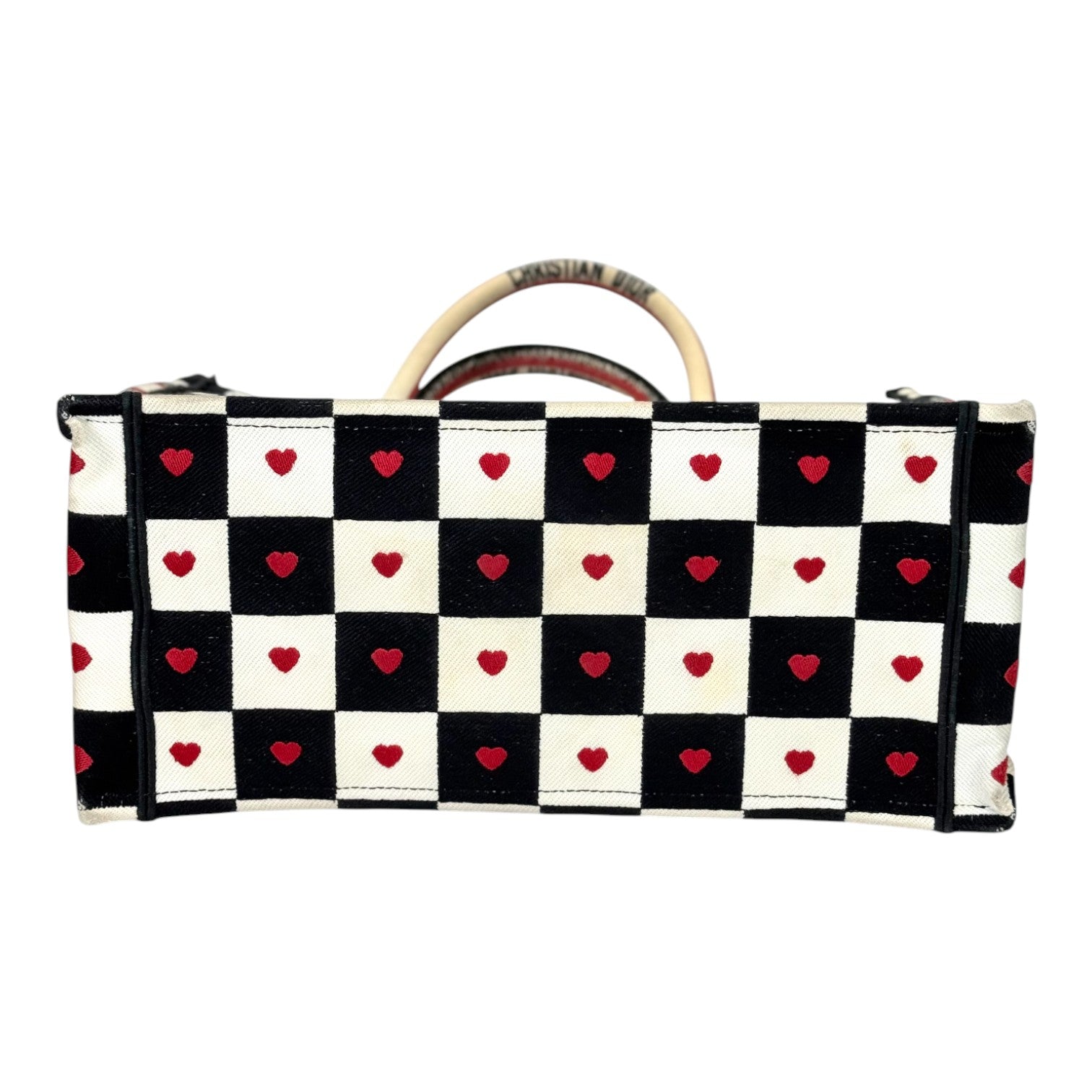 Dior Book Tote MM Love Heart Bag