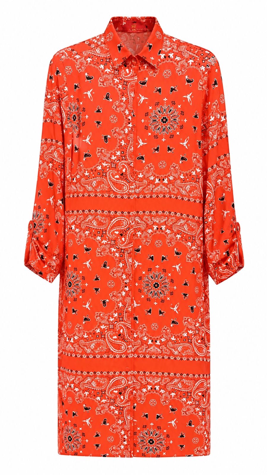 DRESS ROLLA BANDANA DOVE ALL OVER RED MCL12050