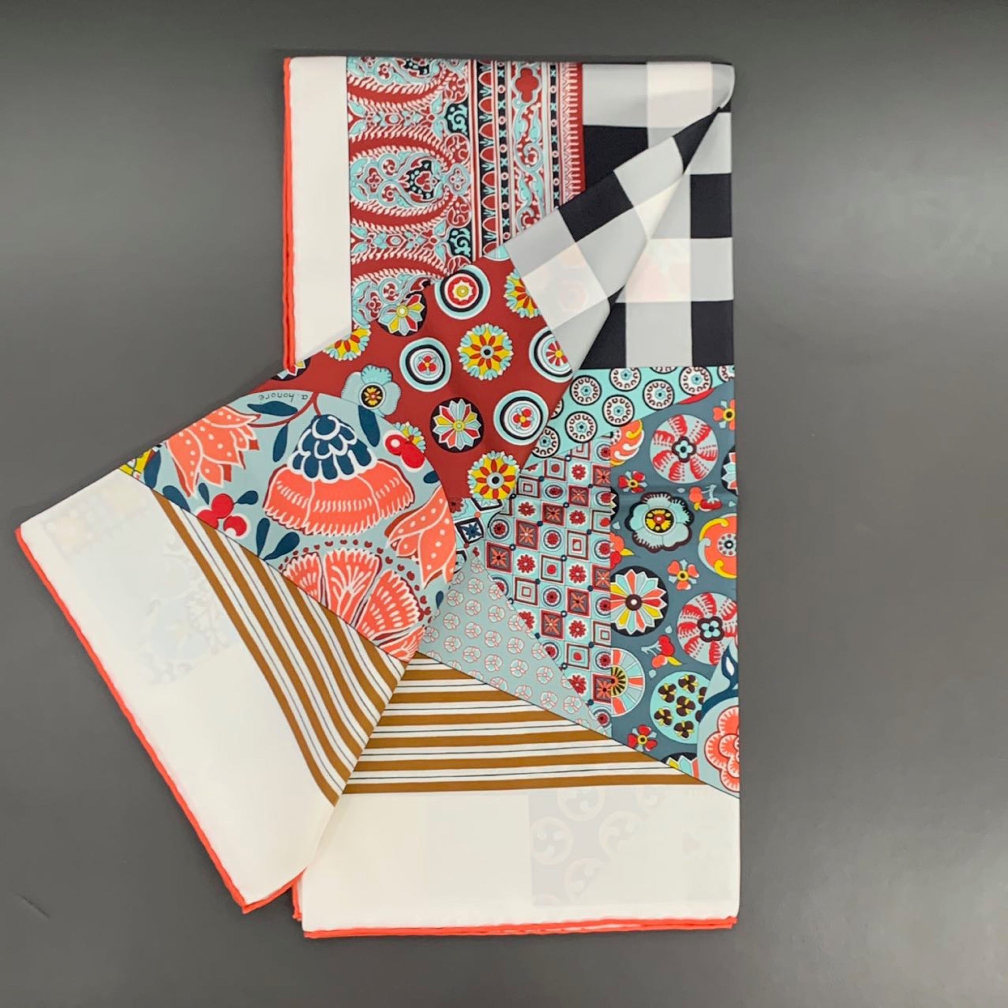 Hermès Carré 90 Scarf Art du Sarasa image 2